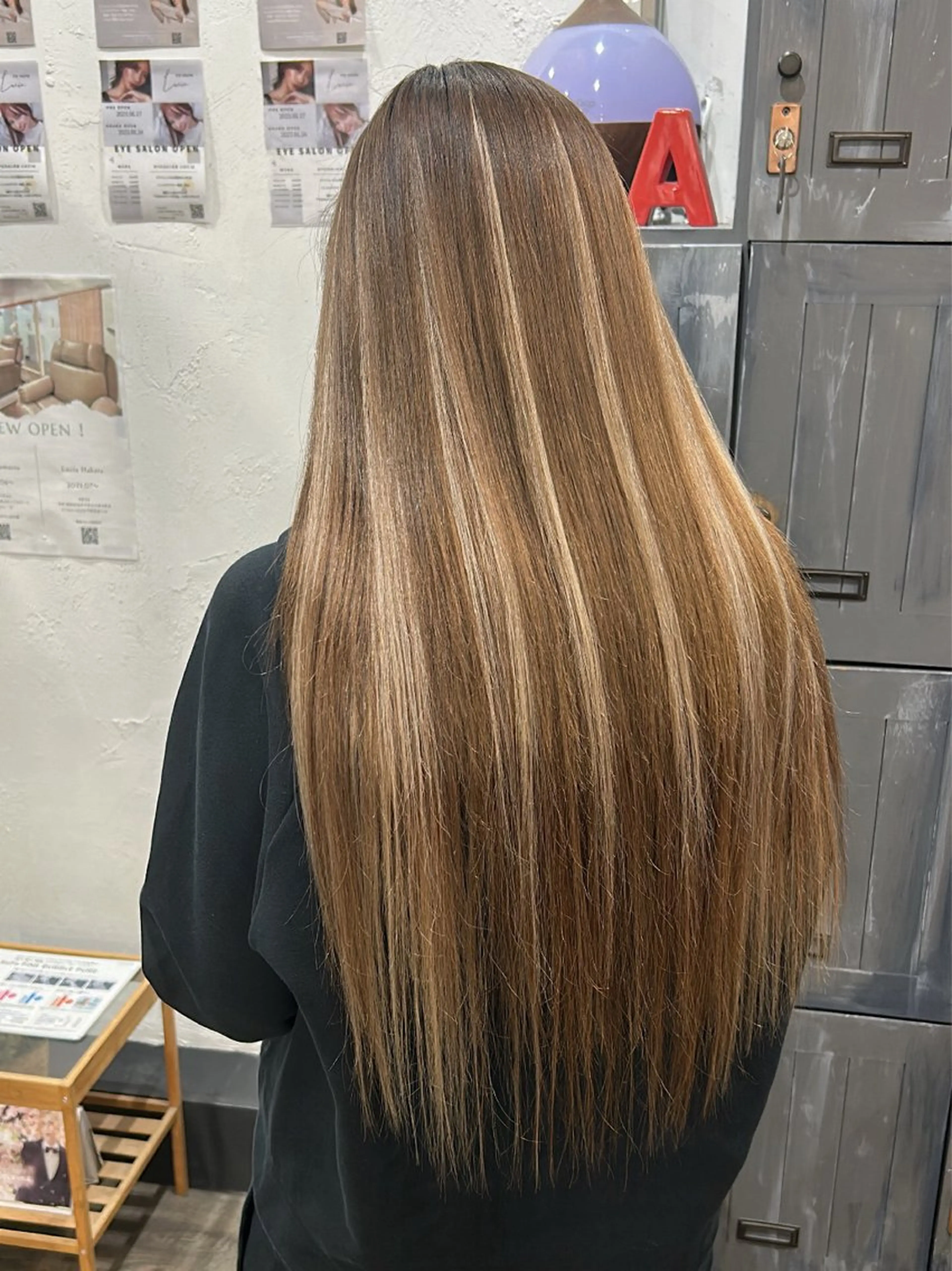 ロング シールエクステ エクステ ハイライト SITY. 🦋mamiya🦋のヘアスタイル