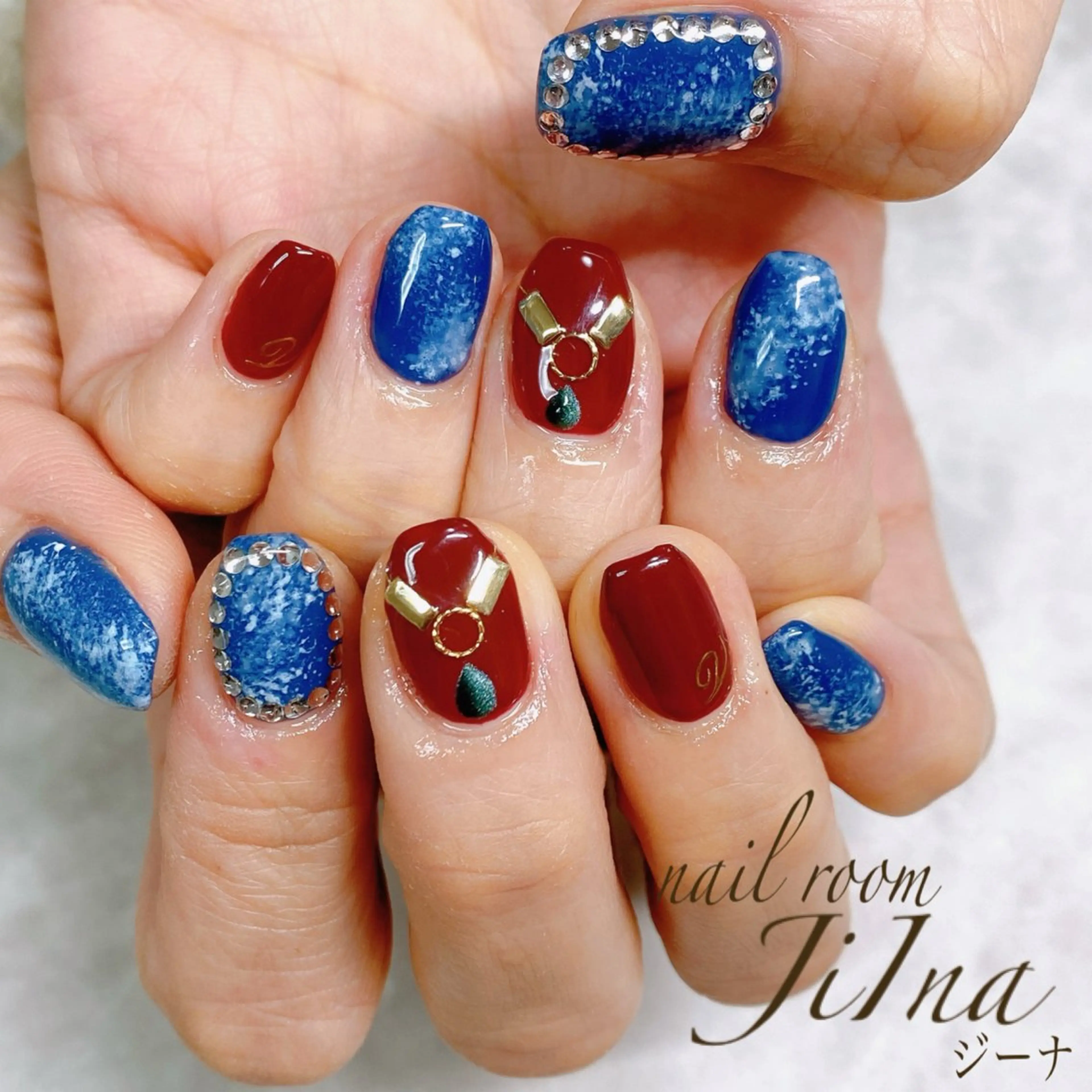 ネイル 持ち込み JiIna nailのネイルデザイン