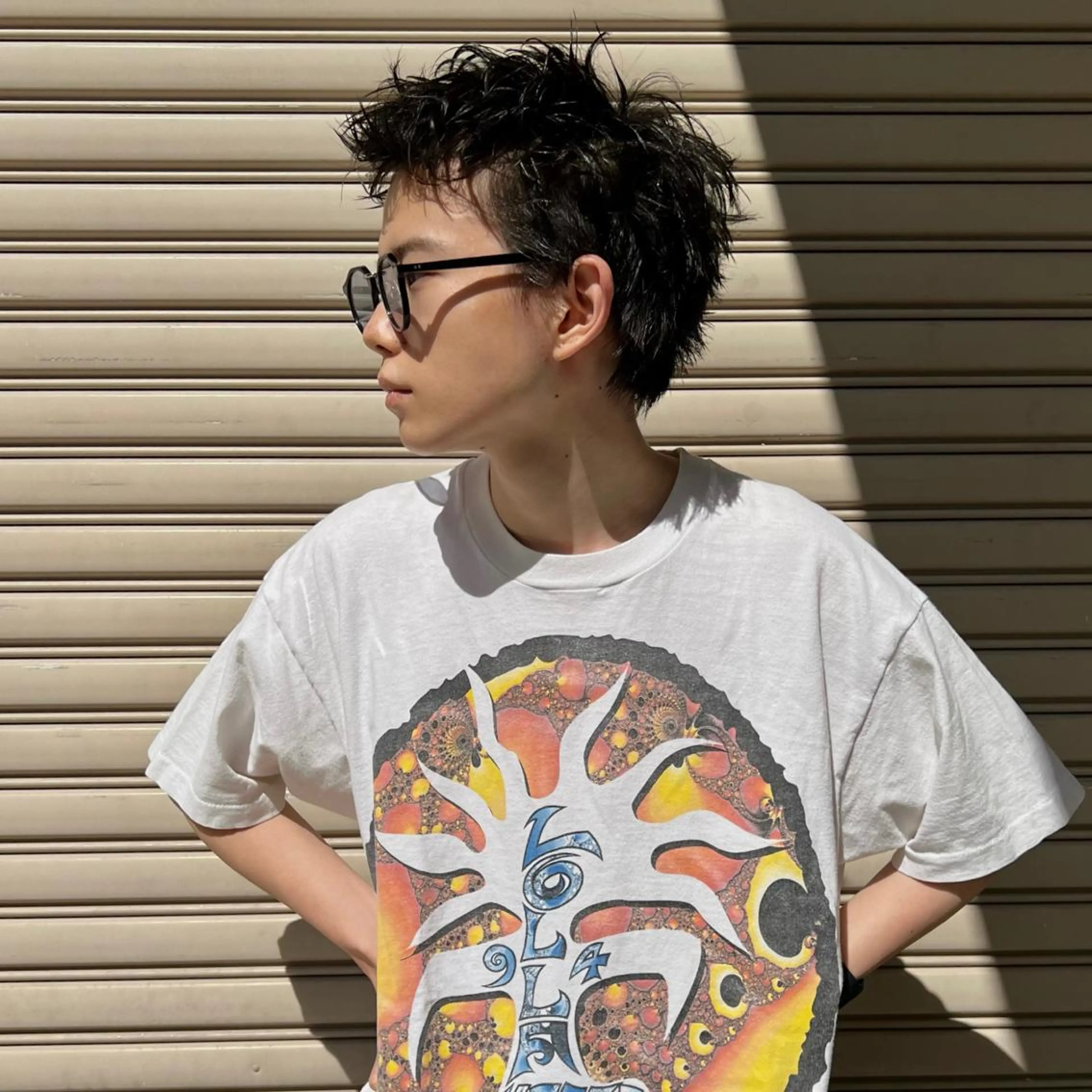 ショート パーマ メンズ スパイキーショート/ メンズヘア/hugeのヘアスタイル