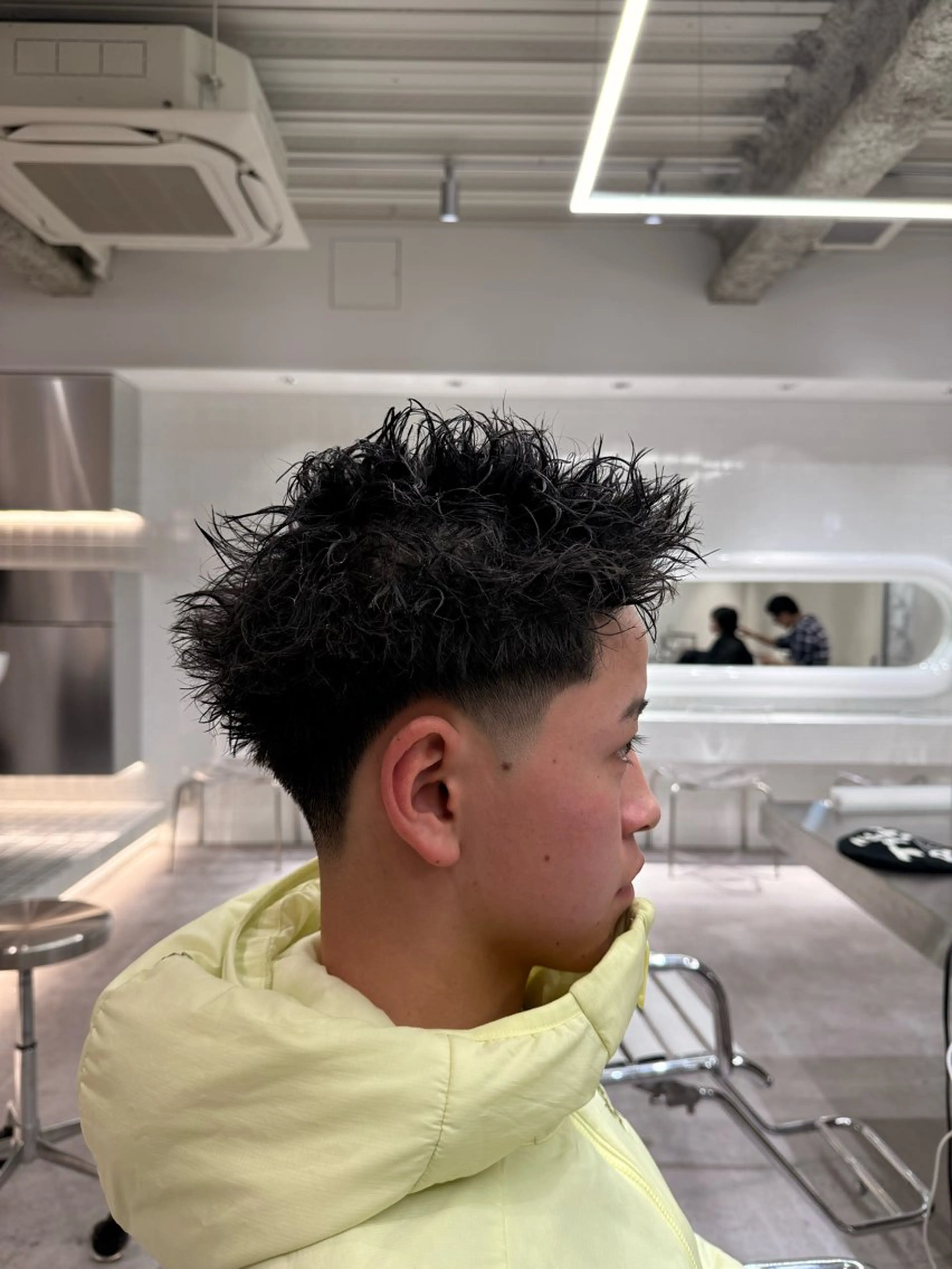 ショート パーマ メンズ カット パーマ トリートメント MEN’S SALON HAVANA所属・渋谷/パーマ /フェザー/千尋のヘアスタイル