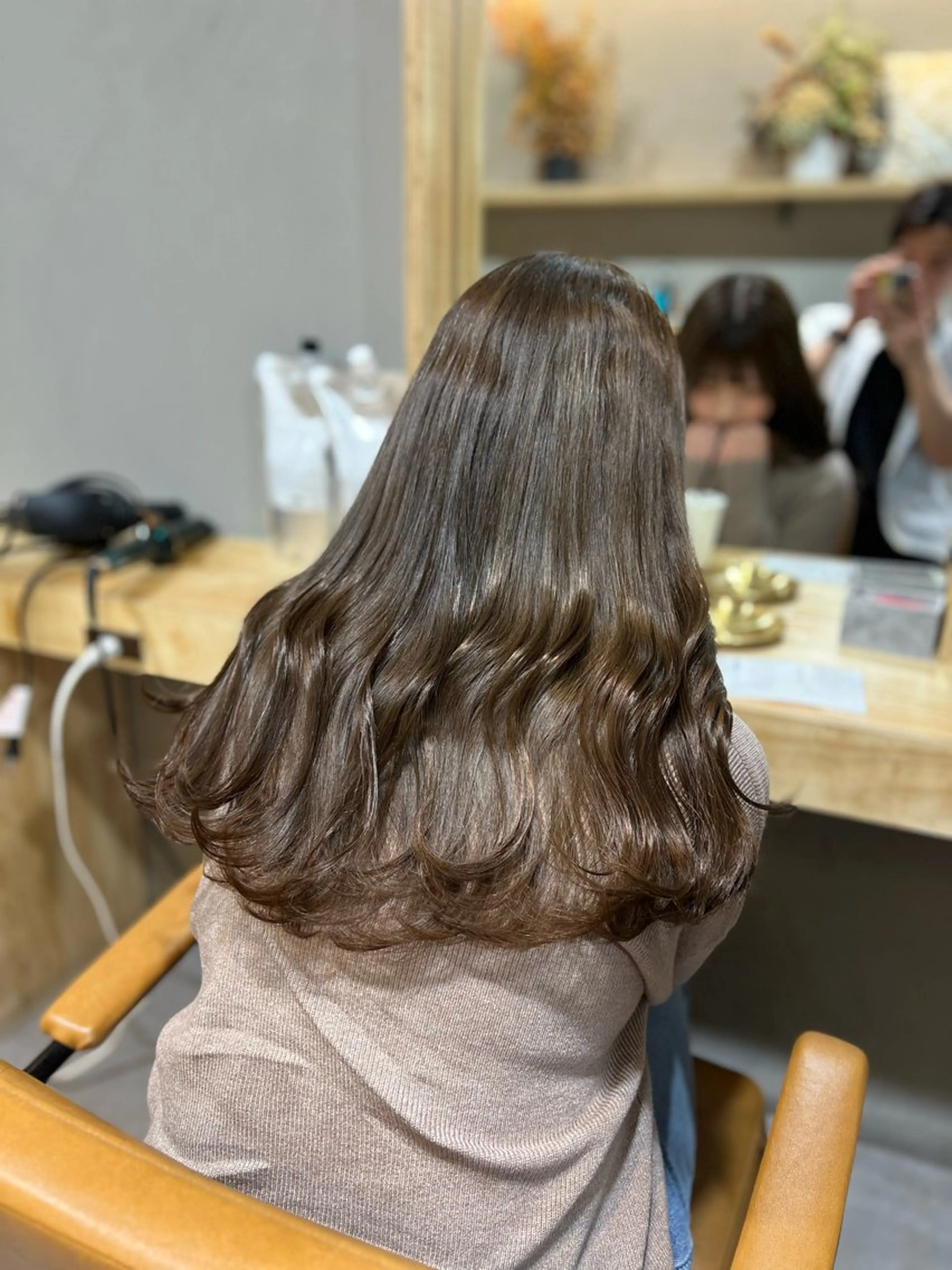 ロング カラー ブリーチ ダブルカラー ブリーチなしカラー 神戸ボブ✂️ ioe三宮/田 伸佳のヘアスタイル