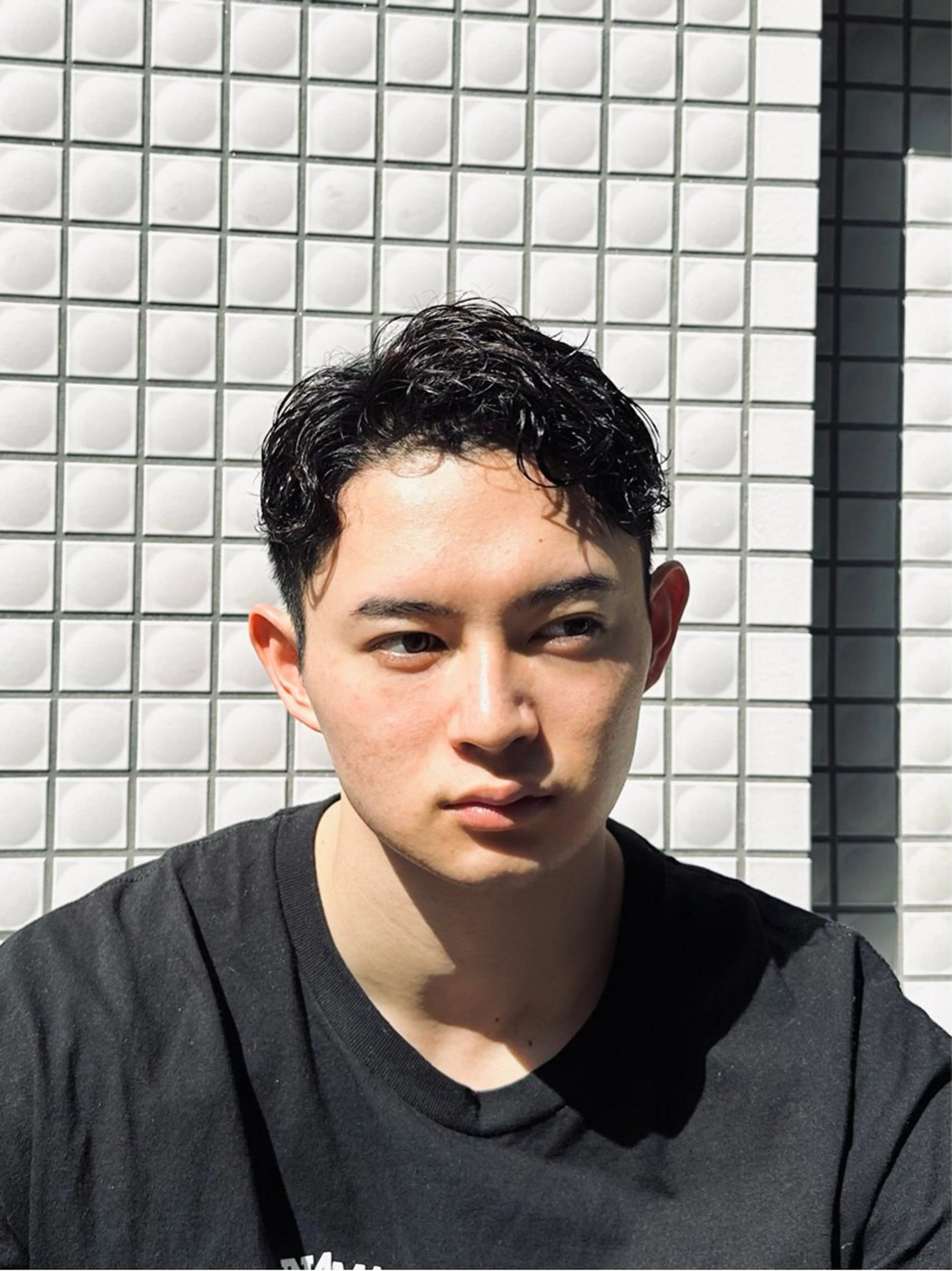 ショート メンズ カット 💈メンズパーマ💈 ナカザワ リョウのヘアスタイル