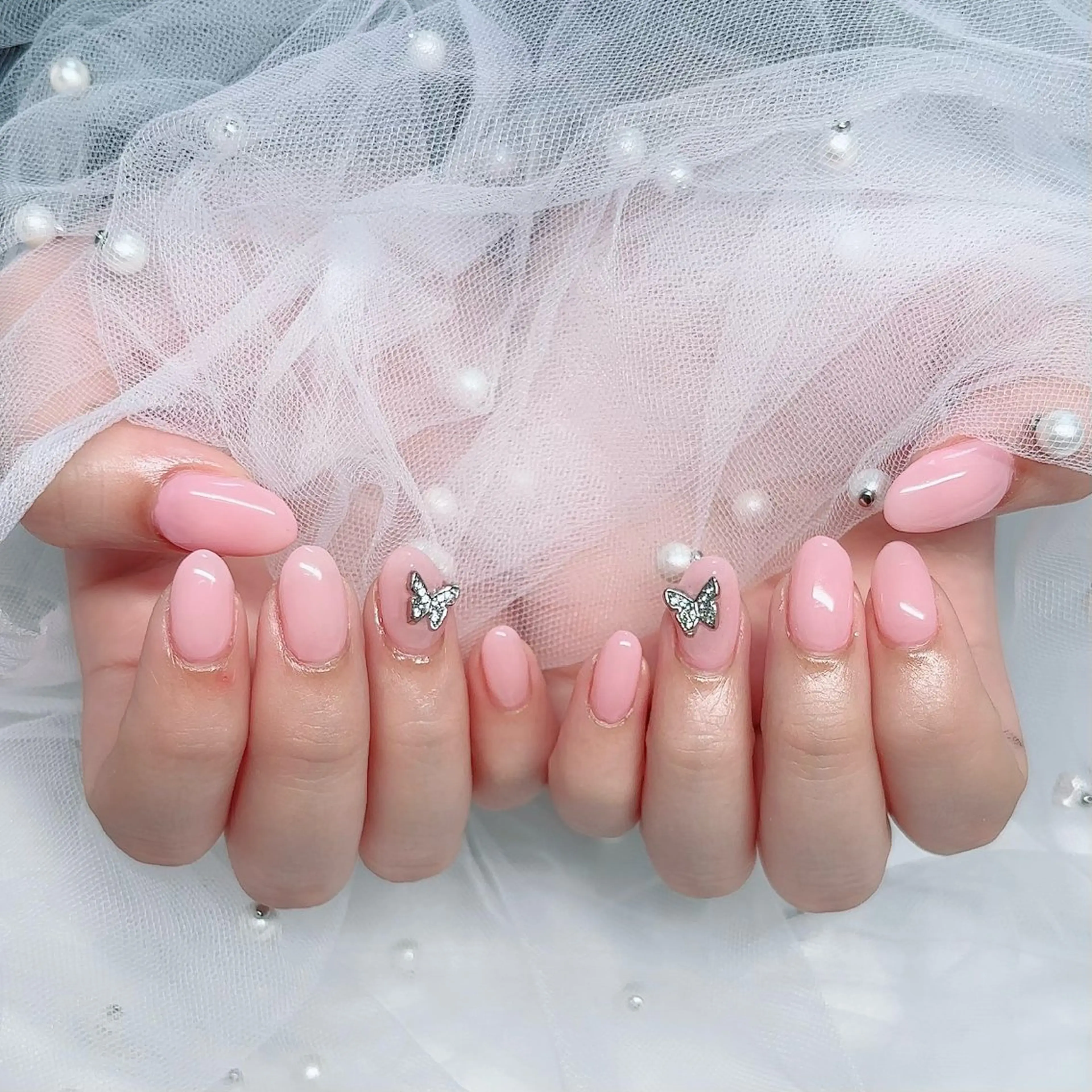 ネイル ワンカラーネイル ハンドネイル 京橋/ Lance nail Minaのネイルデザイン