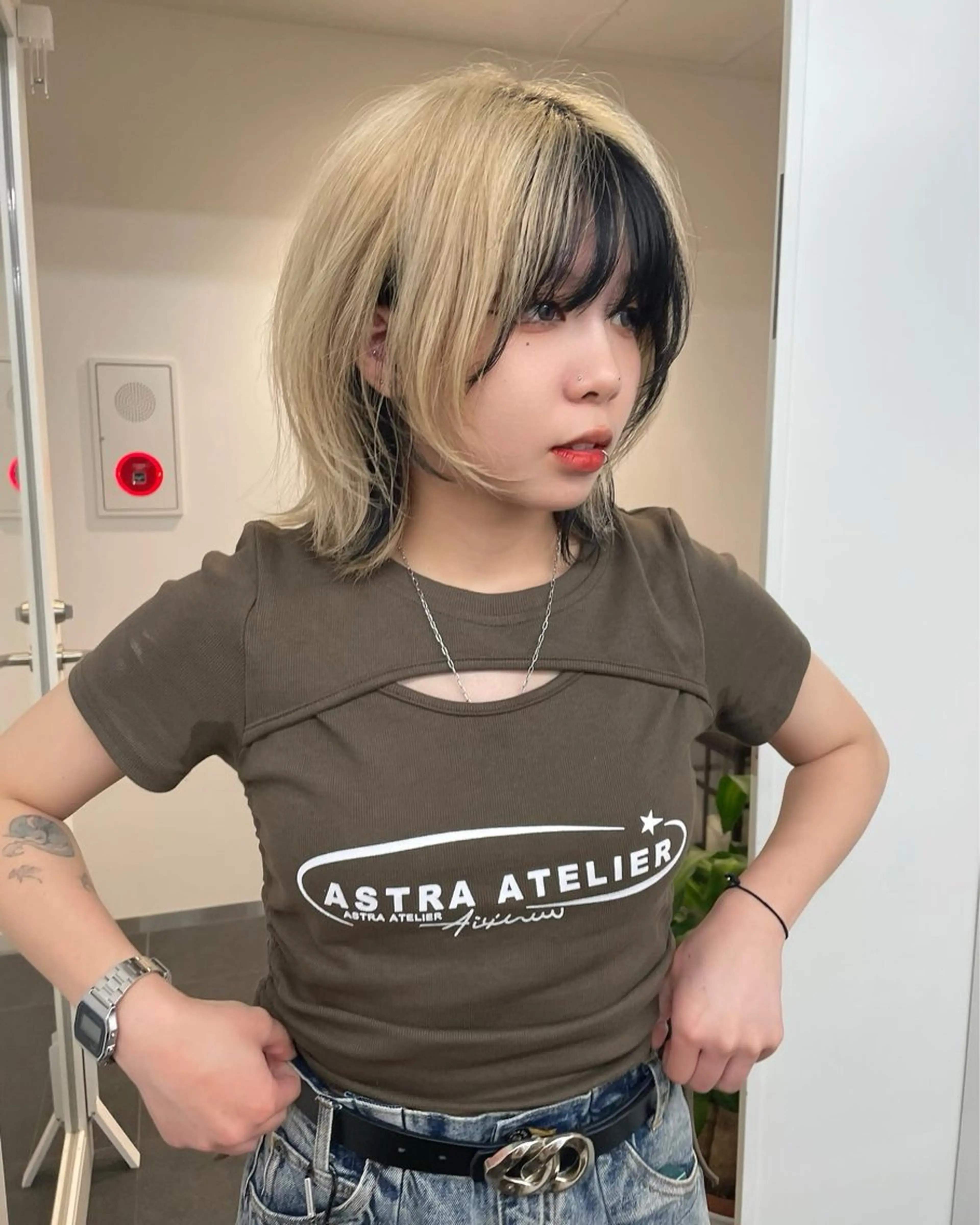 ショート カット 縮毛矯正 トリートメント ショート/ボブ/ パーマ/井上のヘアスタイル