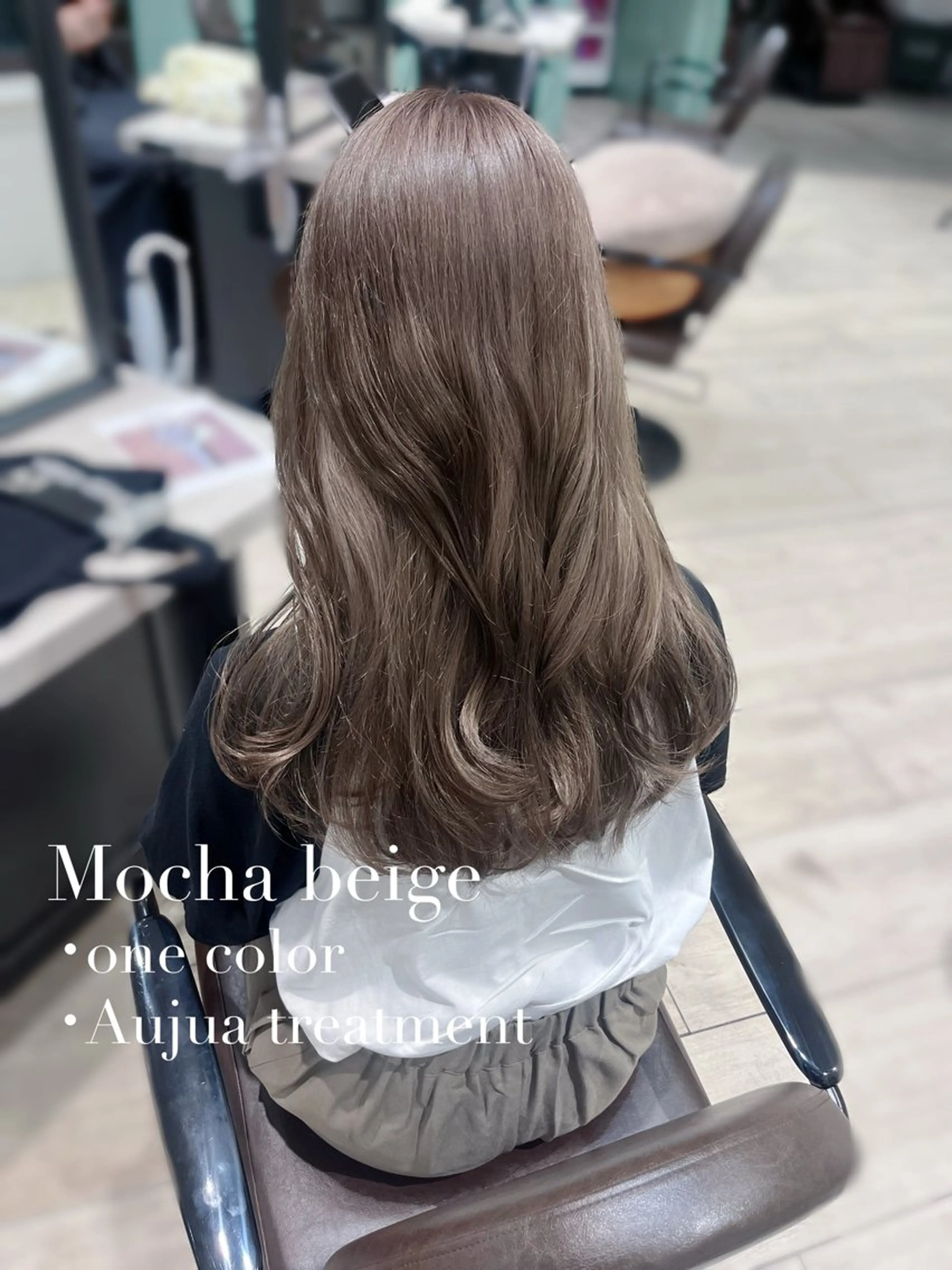 カラー ブリーチ 上品モテガーリー Rena🎀のヘアスタイル