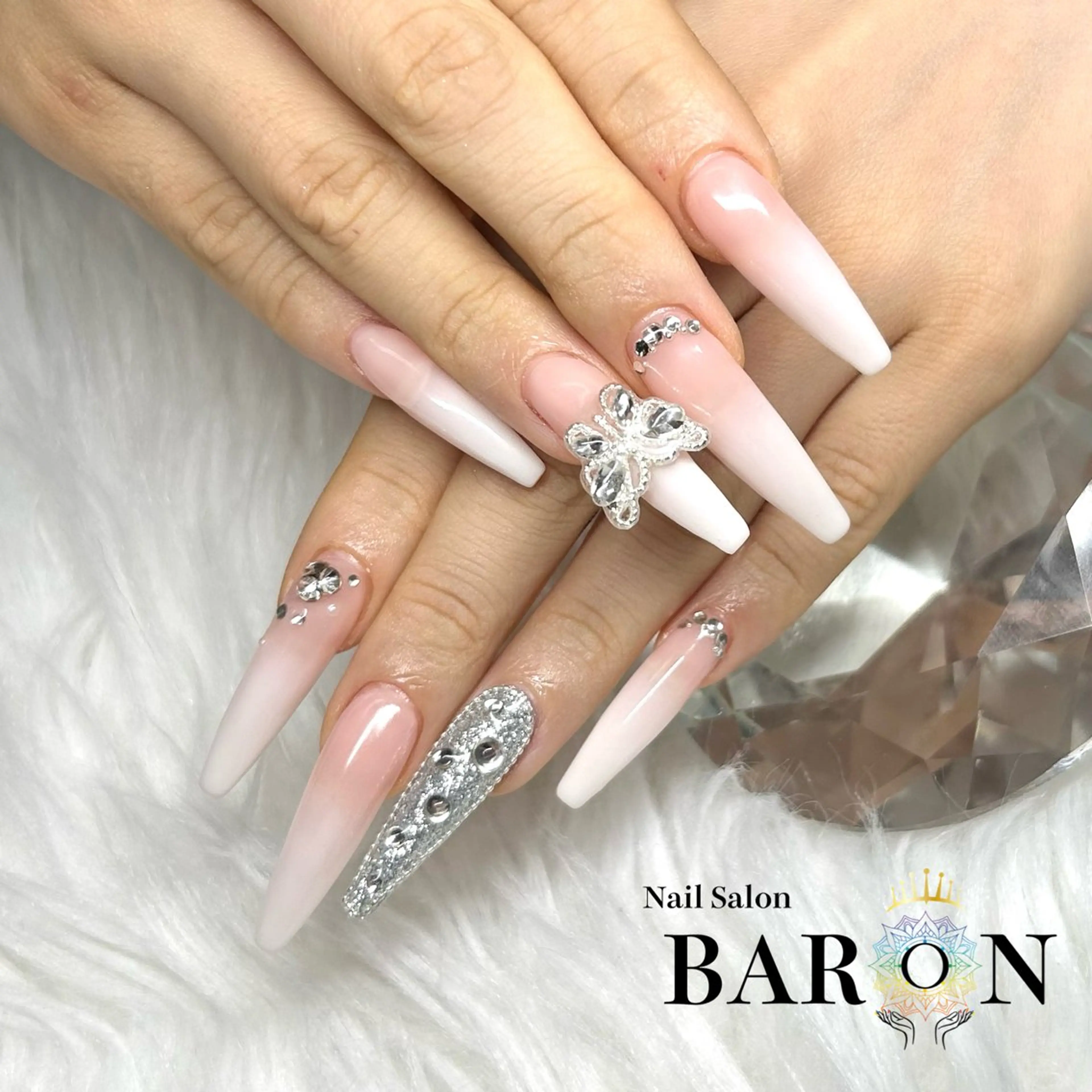 ネイル ハンドネイル ♛︎BARON♛︎ SUMIRE.のネイルデザイン