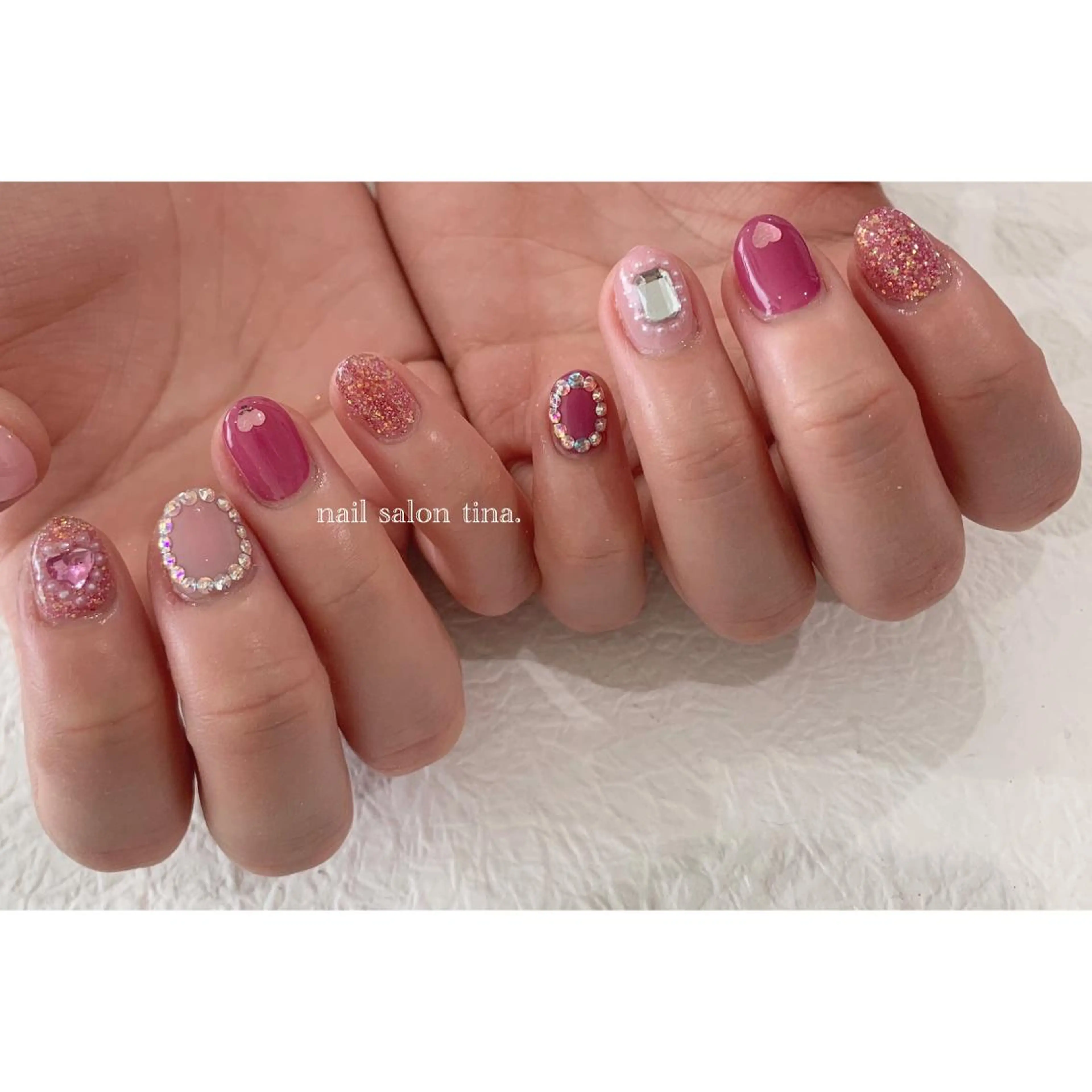 ネイル nail salon tina.所属・中山 はづきのネイルデザイン