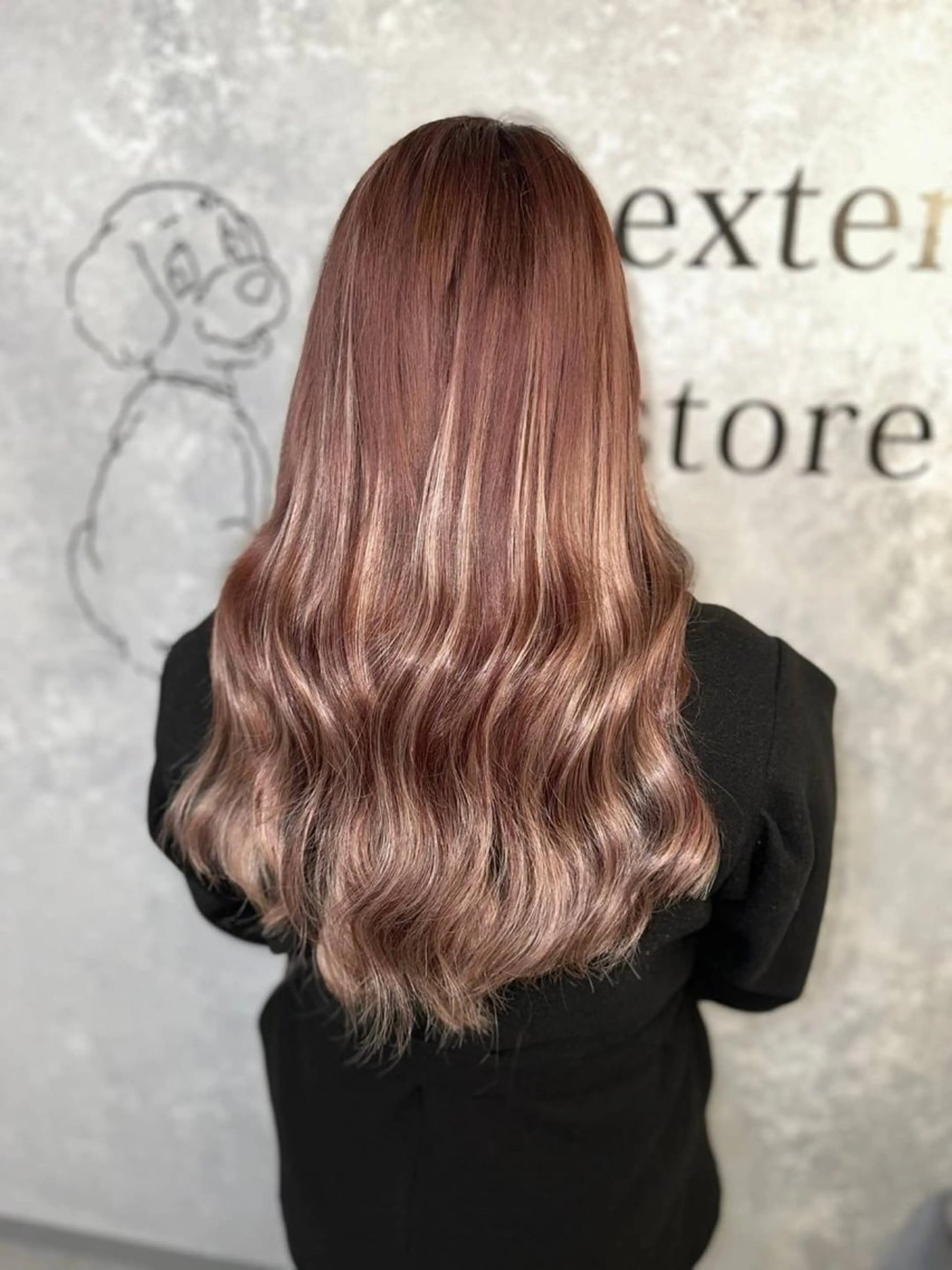 ロング ヘアアレンジ エクステ eye エクステ専門店Rのヘアスタイル