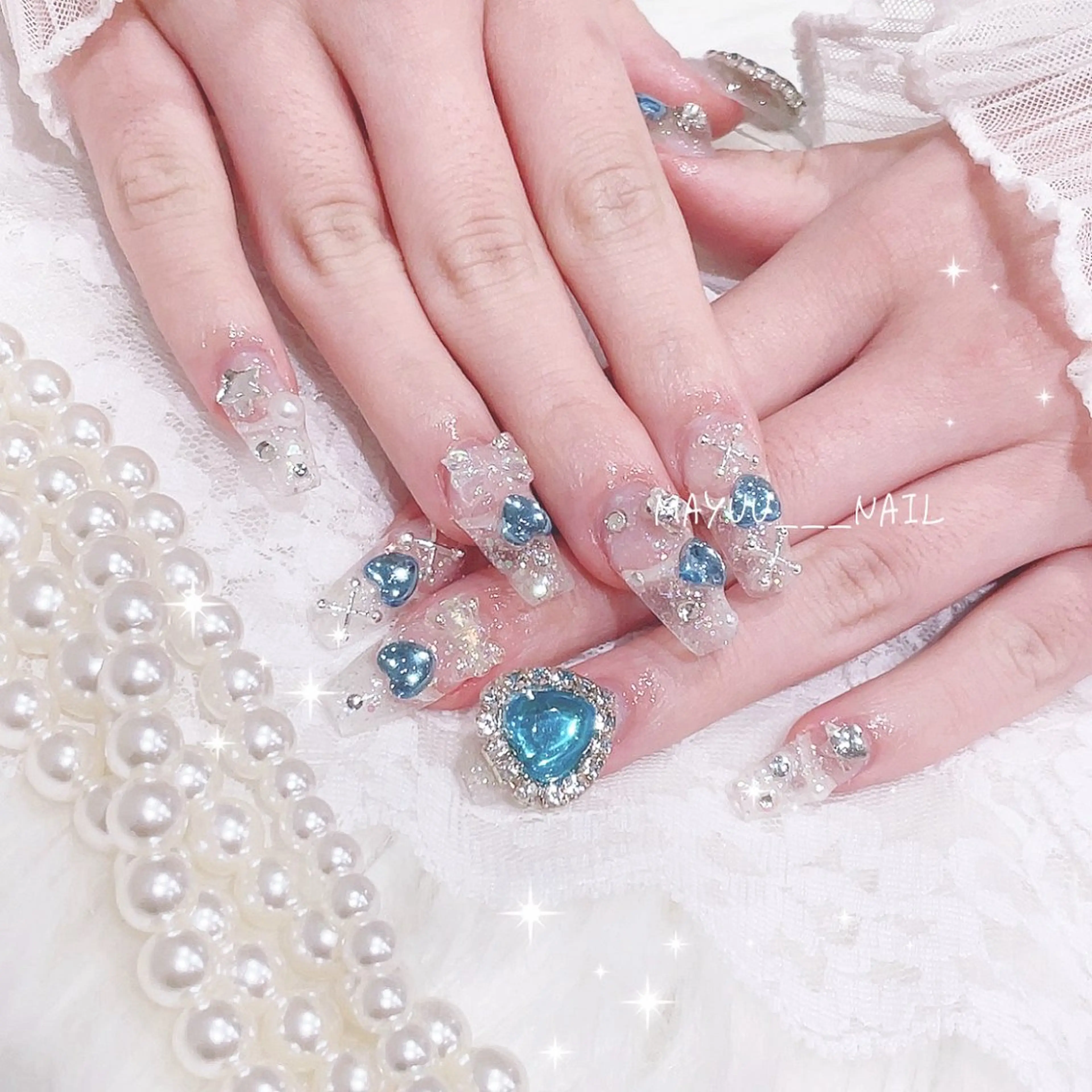 ネイル 🎀 Mayu 🎀痛ネイルのネイルデザイン