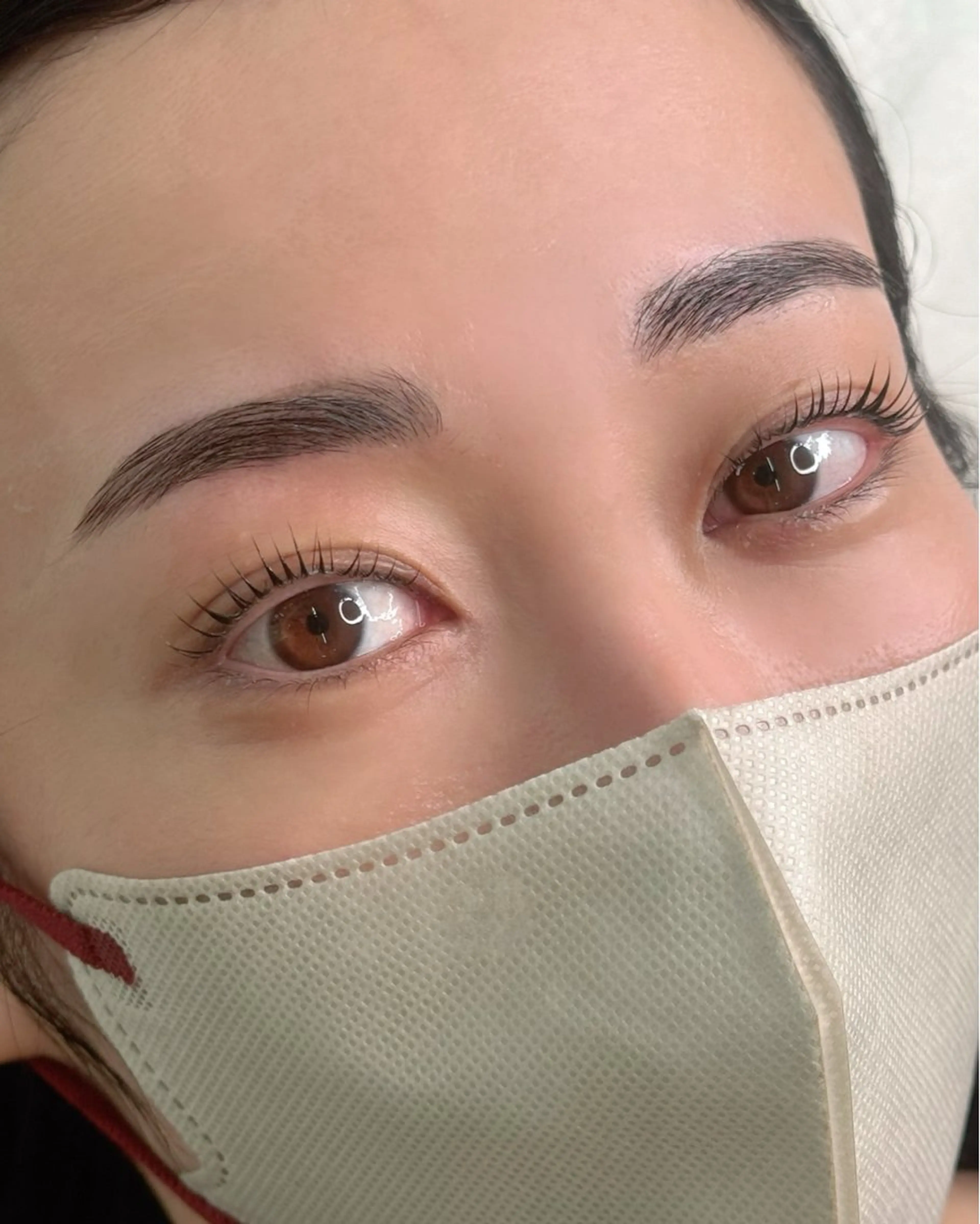 ブロウリフト(眉パーマ)16日23日時限定、写真くらいの眉がある方、撮影可の方、事前に写真を送ってくれる方限定の写真