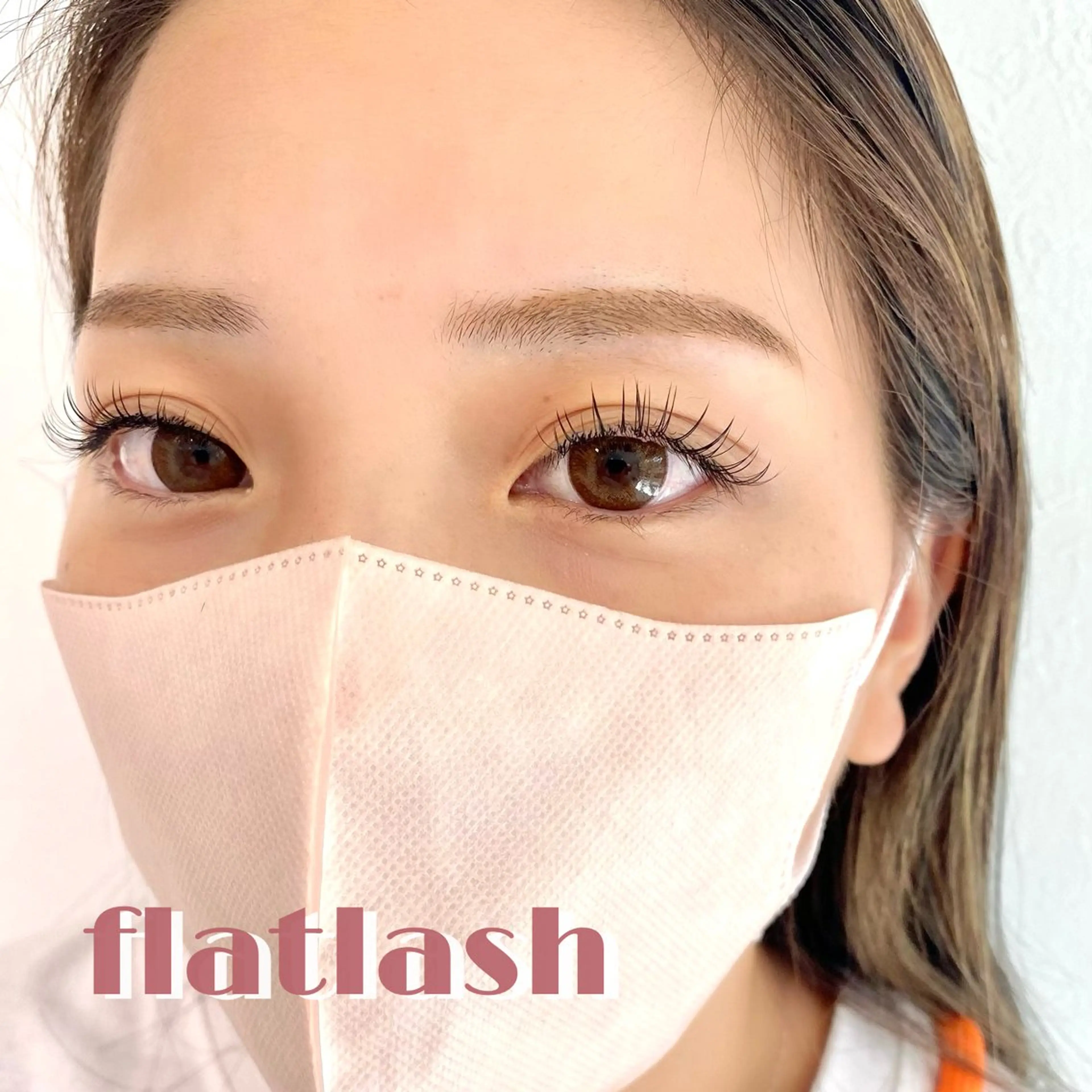 マツエク140本までつけ放題！高品質なフラットラッシュを使用✨💕の写真