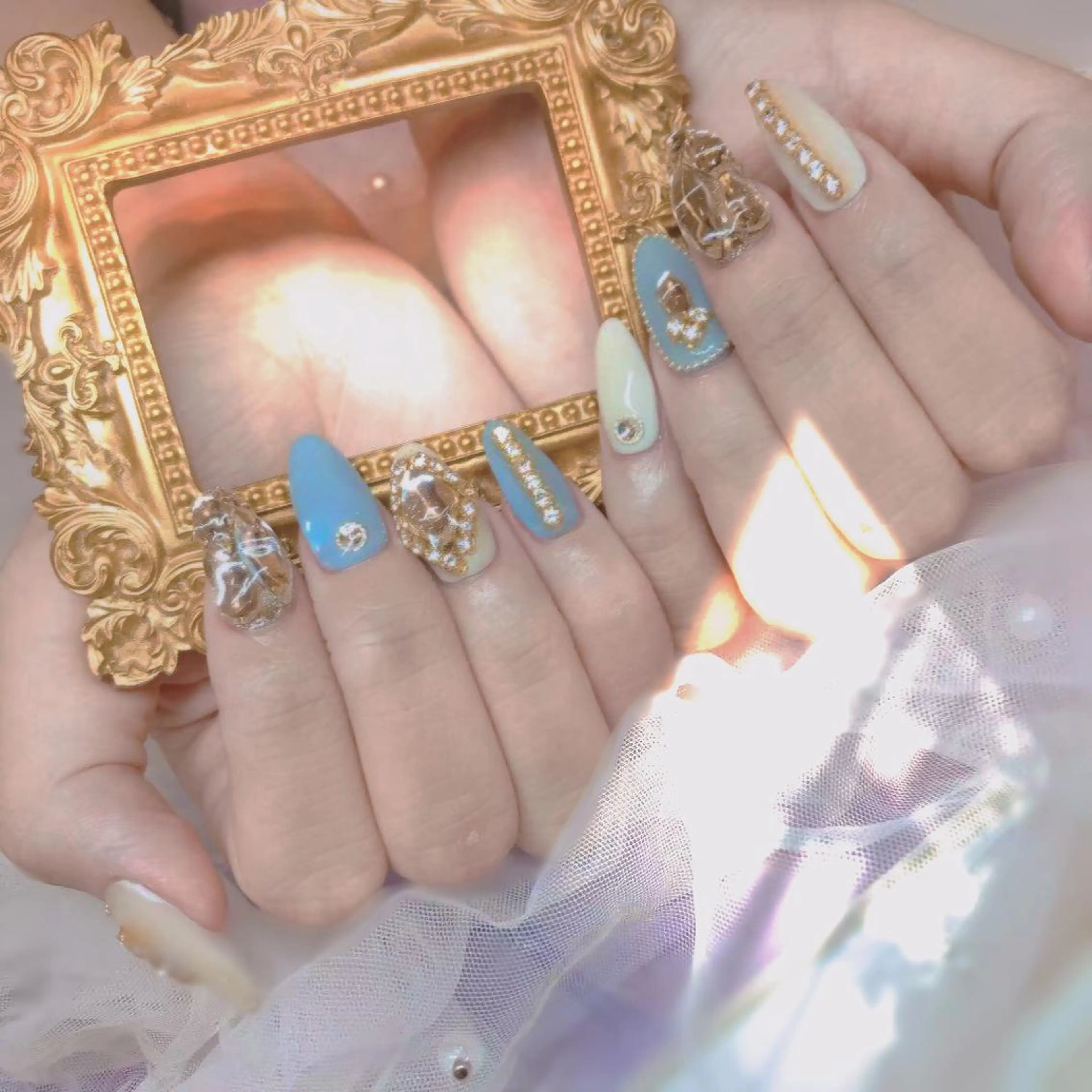 ネイル 長さだし専門店 M2 rikaのネイルデザイン