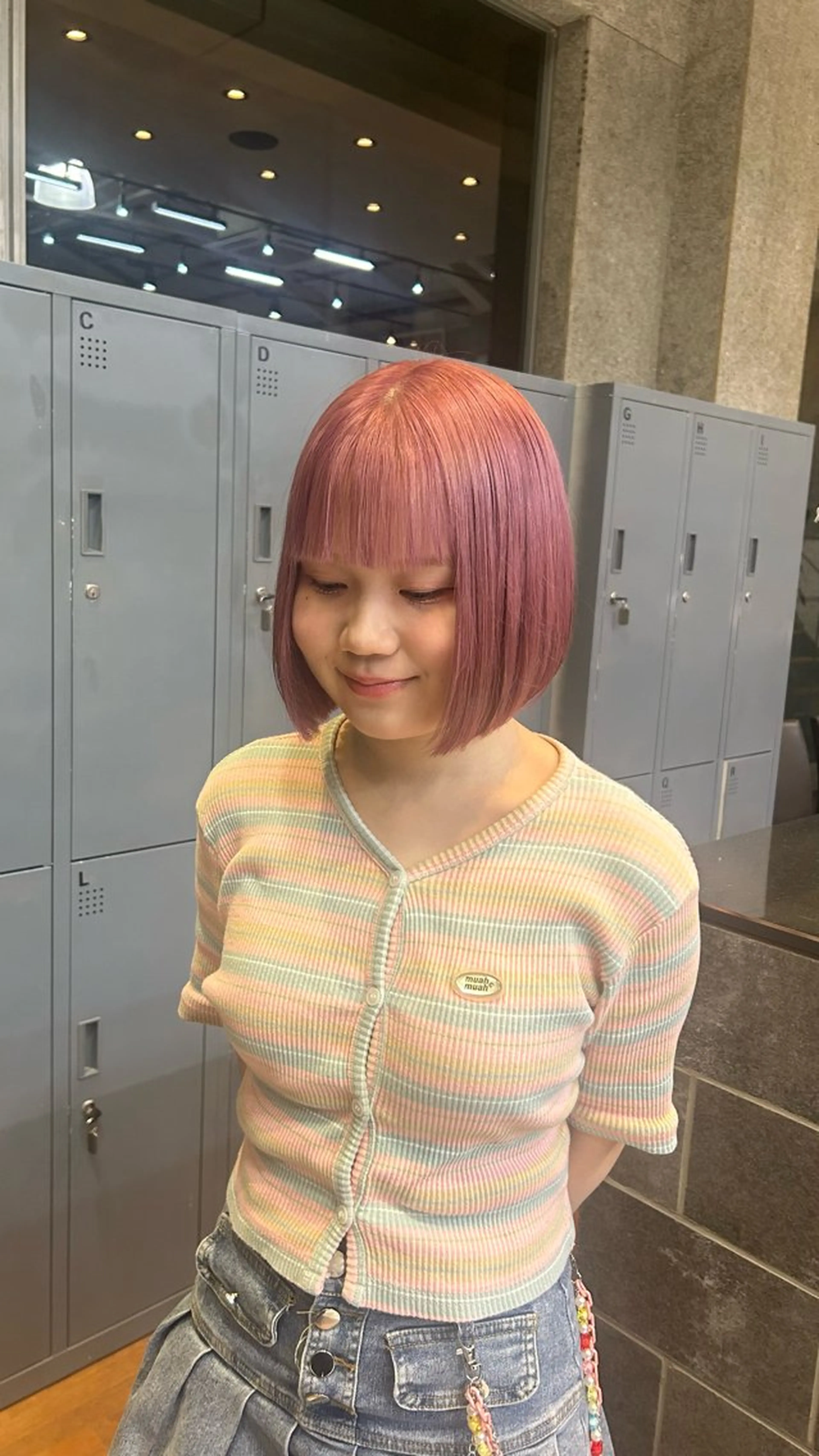 カラー カット ヘアカラー トリートメント 🍓ダメージレスで 可愛く🍓HINAのヘアスタイル