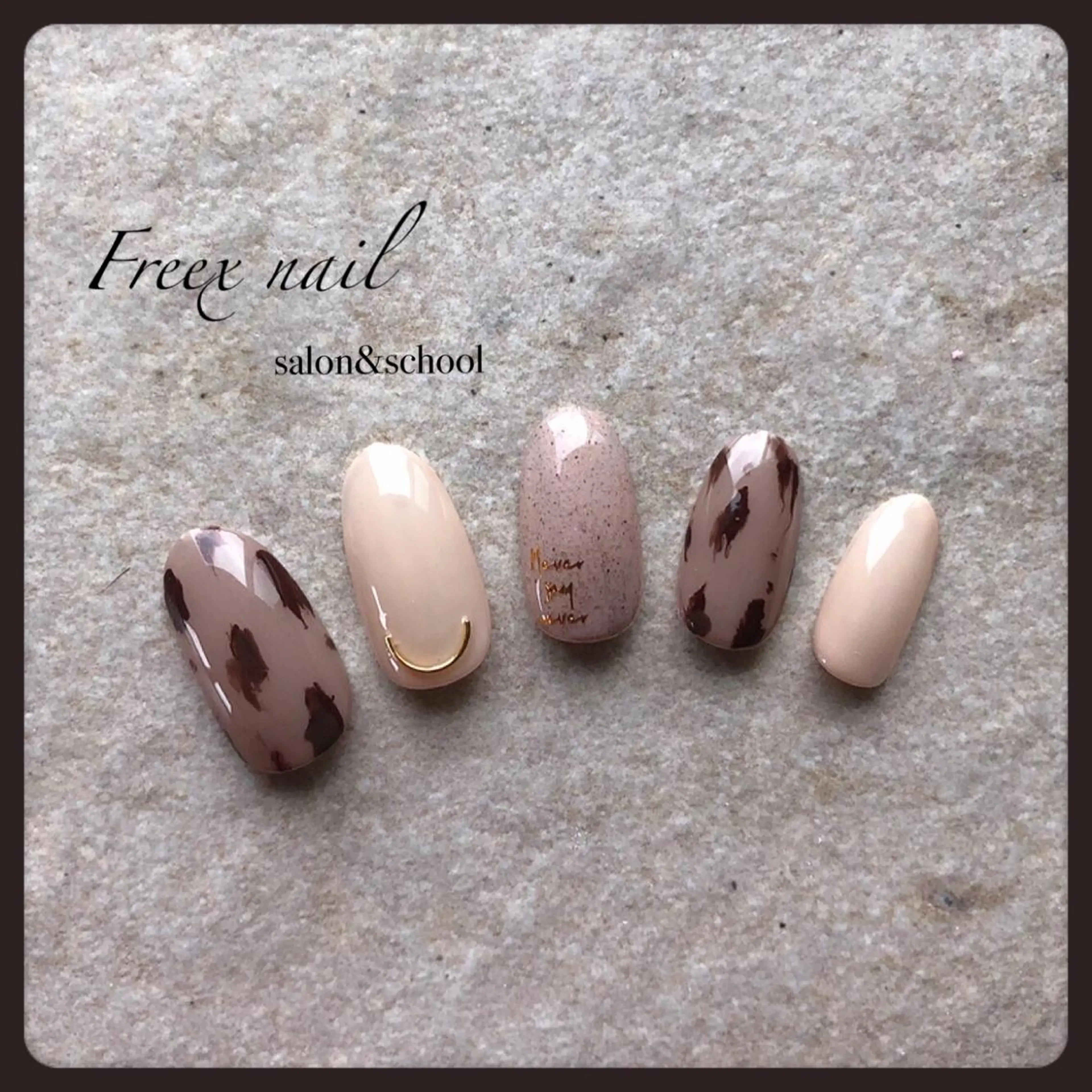 ネイル Freex nail所属・freex nail /ニュアンス/個性派のネイルデザイン
