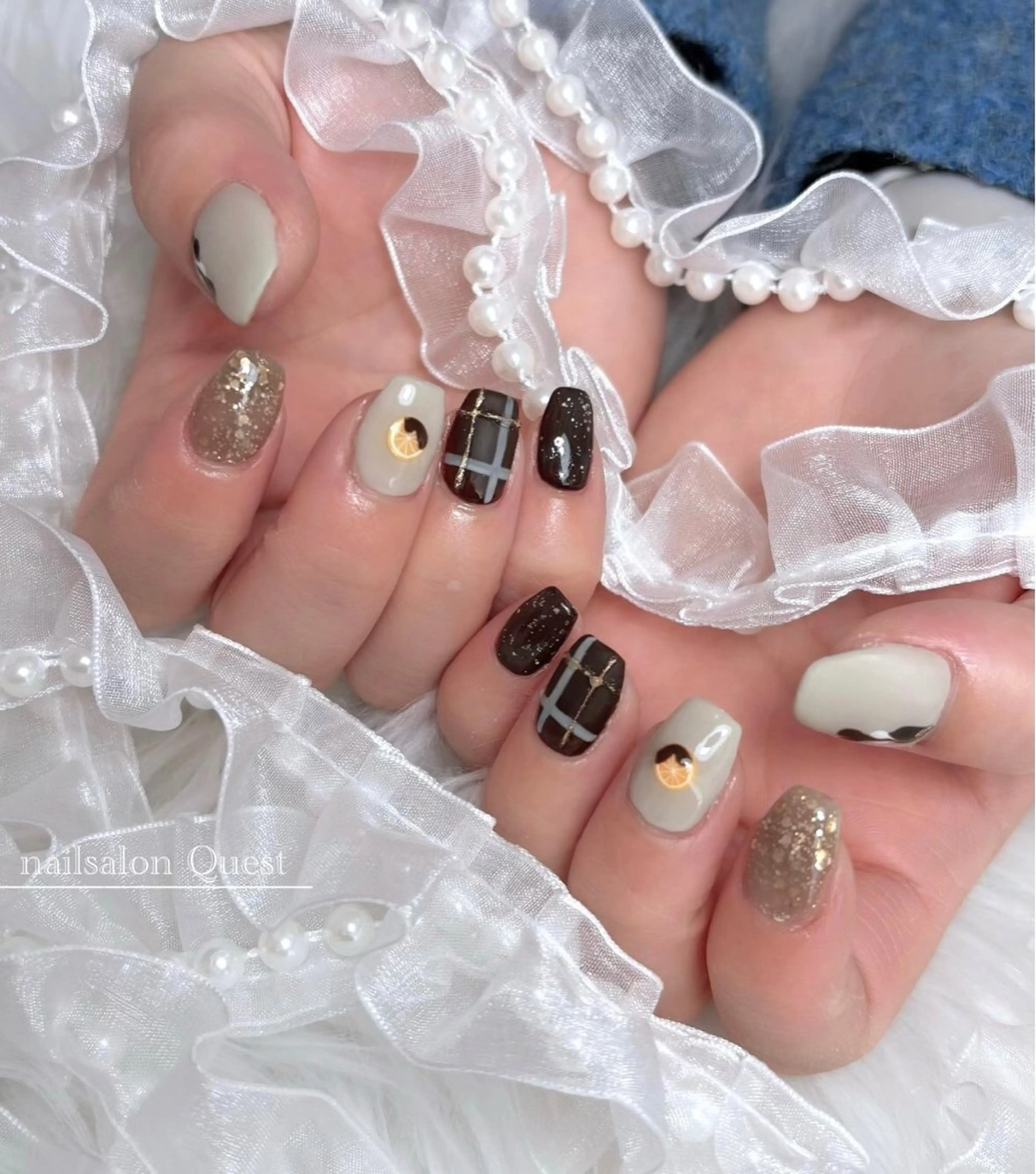 ネイル バレンタイン nailsalon Questのネイルデザイン