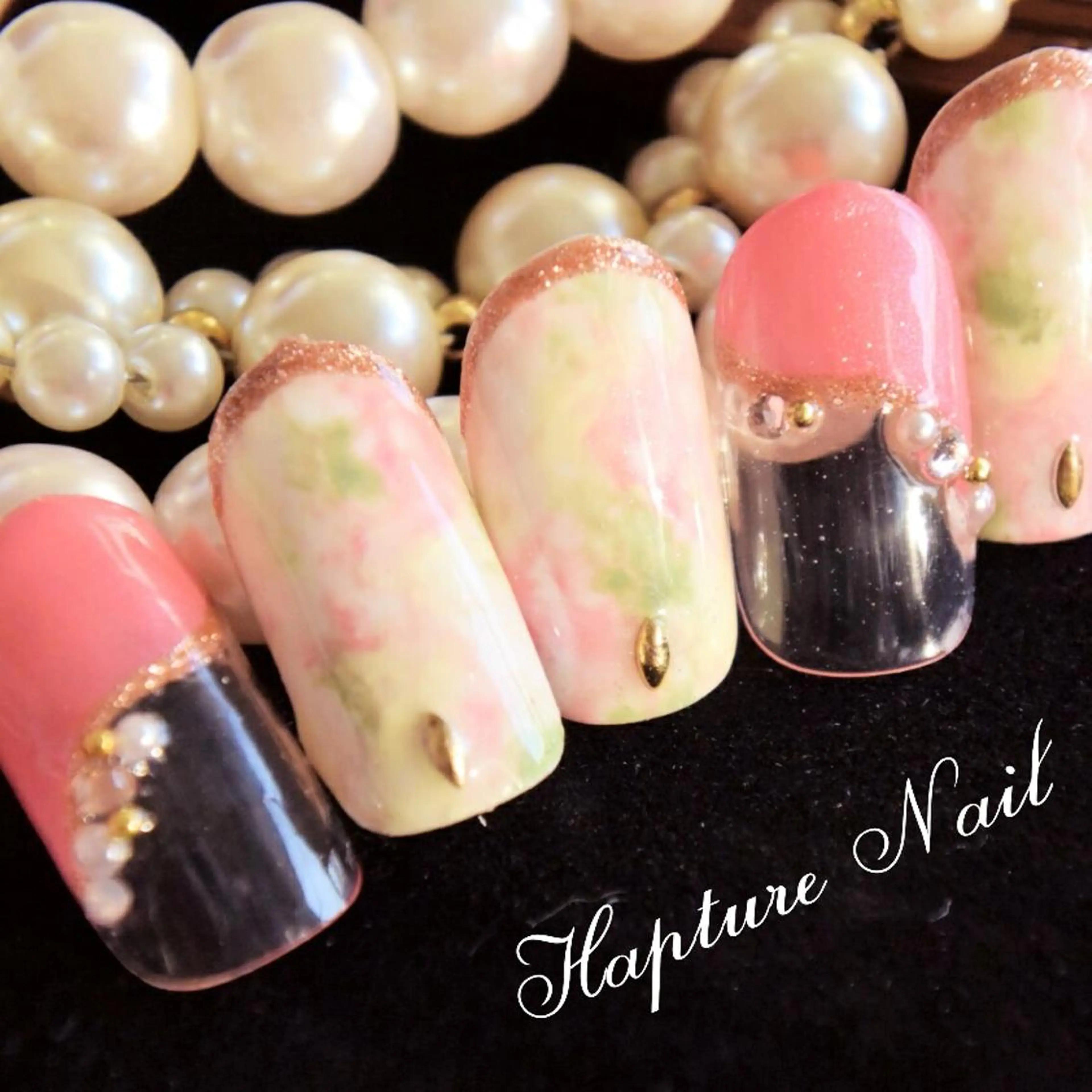 ショート ミディアム セミロング ネイル m- Hiroのネイルデザイン