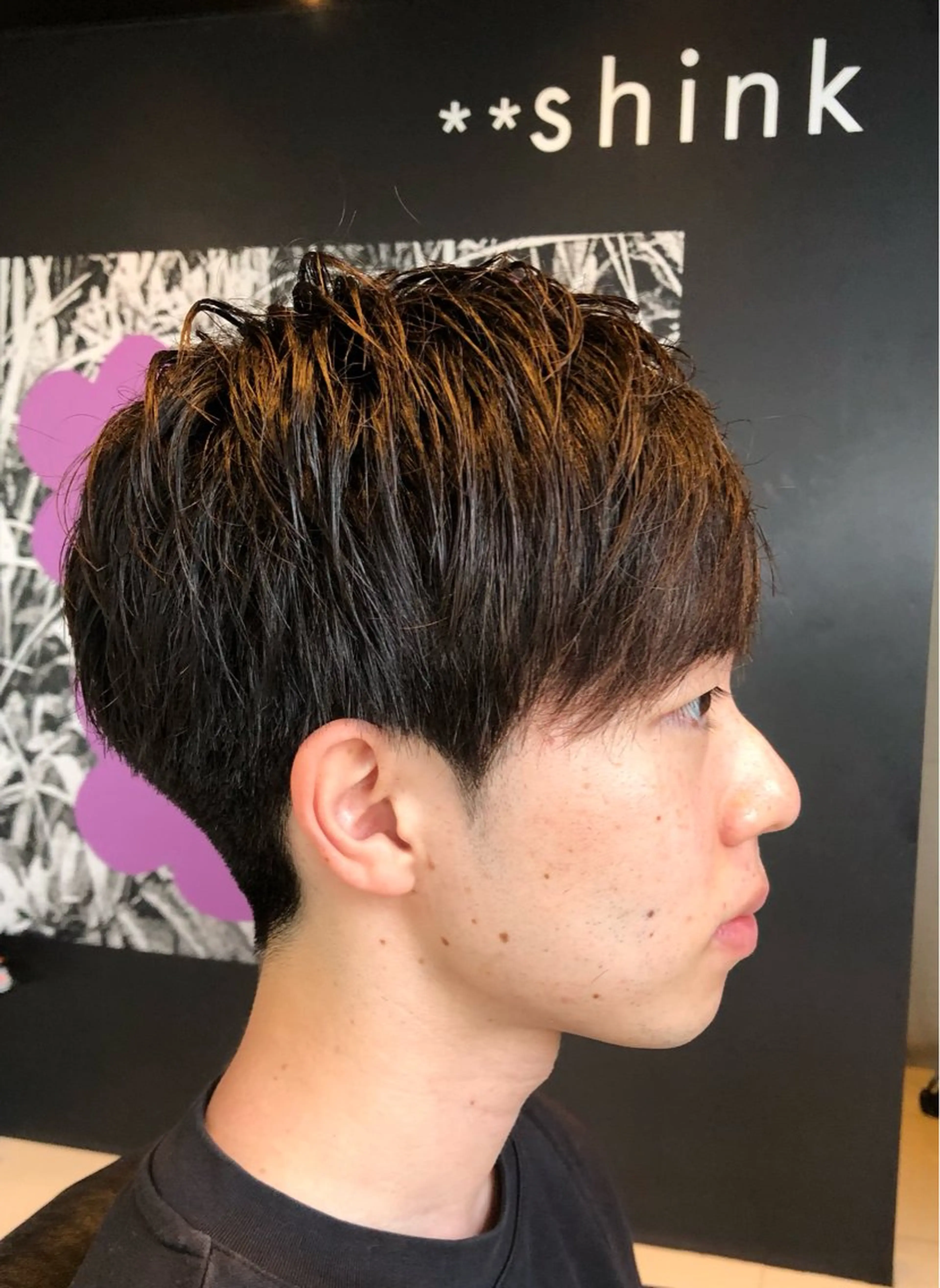 ショート 楠田 凌のヘアスタイル