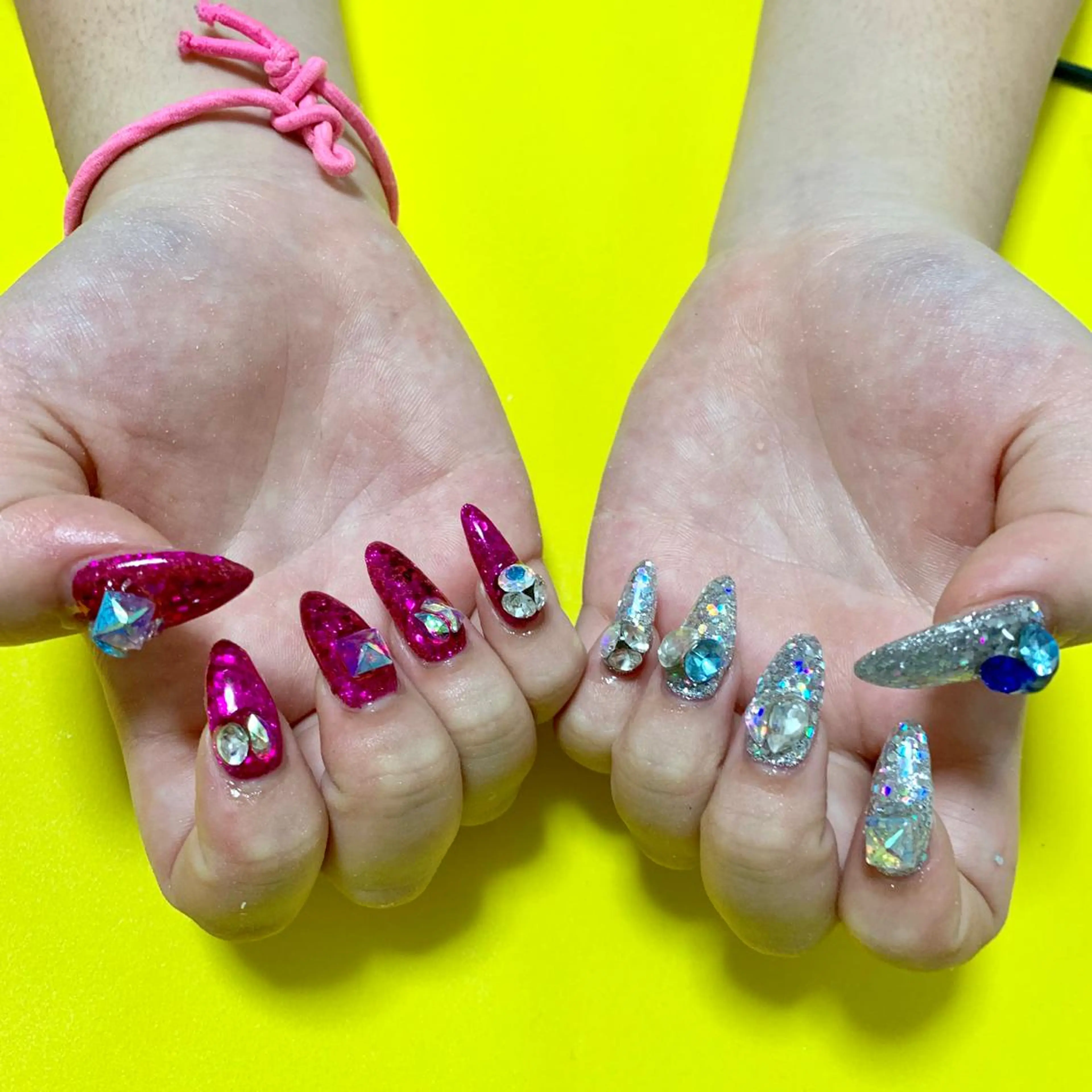 ネイル ハンドネイル 🌙🫧CHARME (RUKA)🦋🫧のネイルデザイン