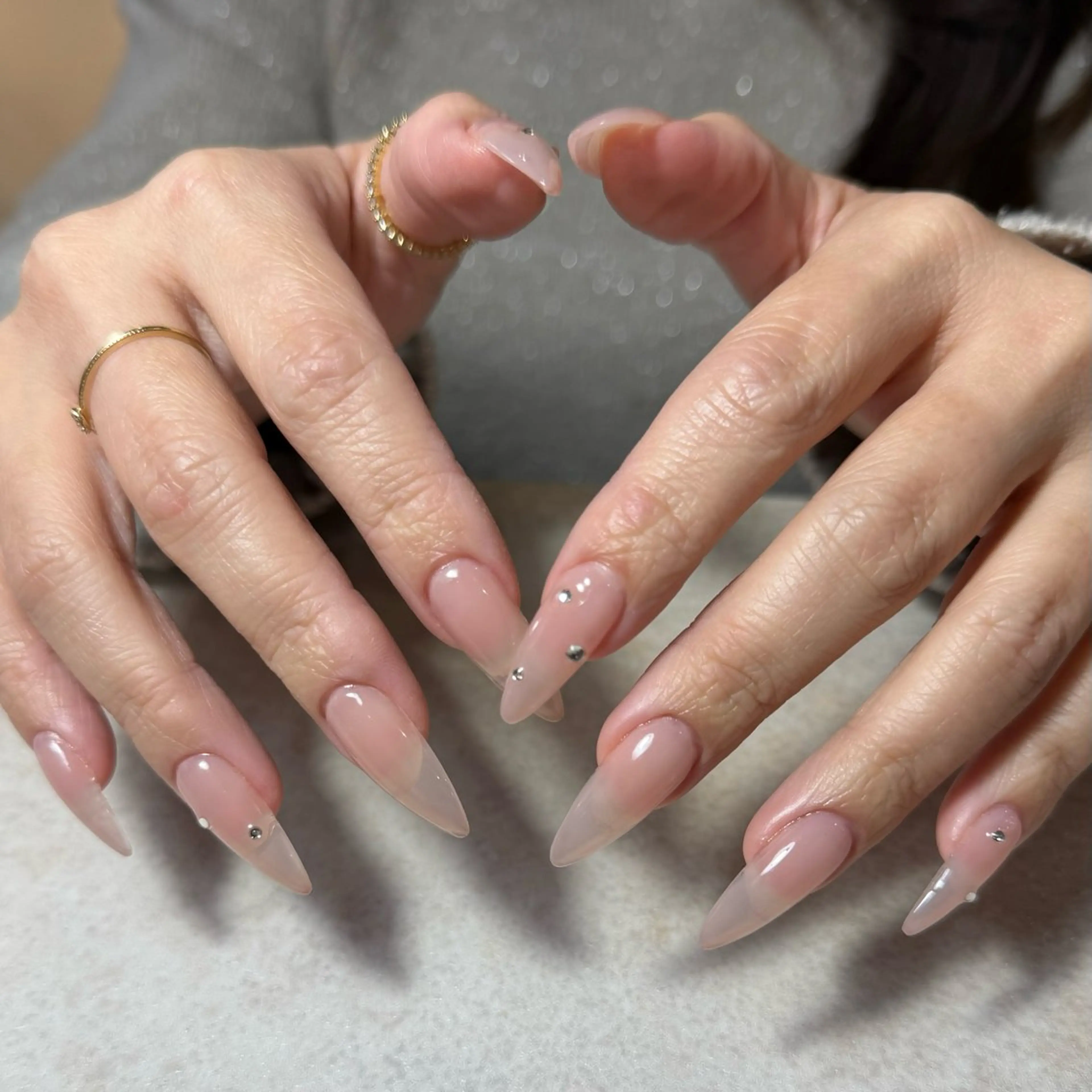 apre GEL-X +ワンカラーの写真