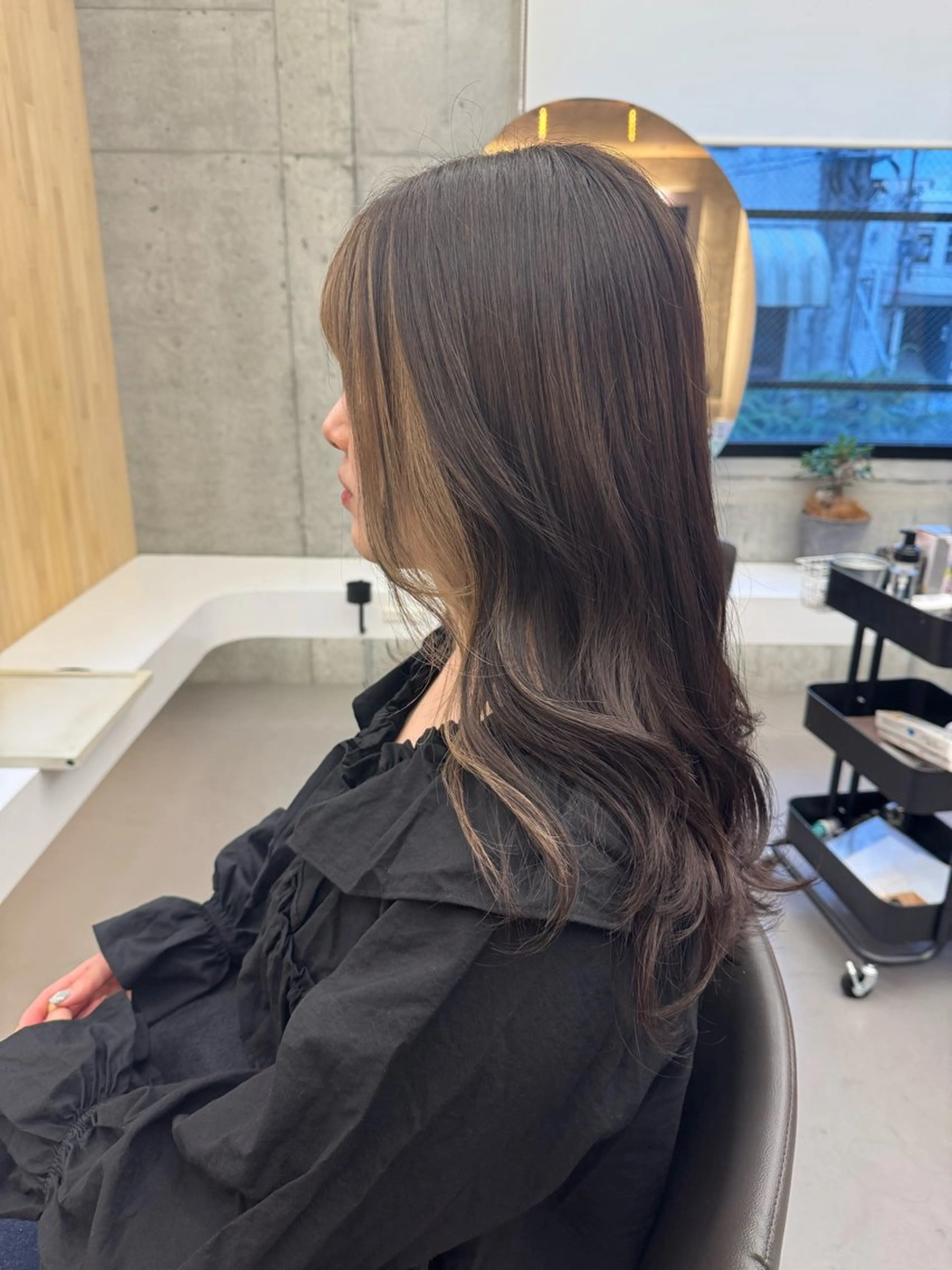 ロング カラー ベージュカラー カット ヘアカラー トリートメント 【髪質改善】 kasumi🌷🌷のヘアスタイル