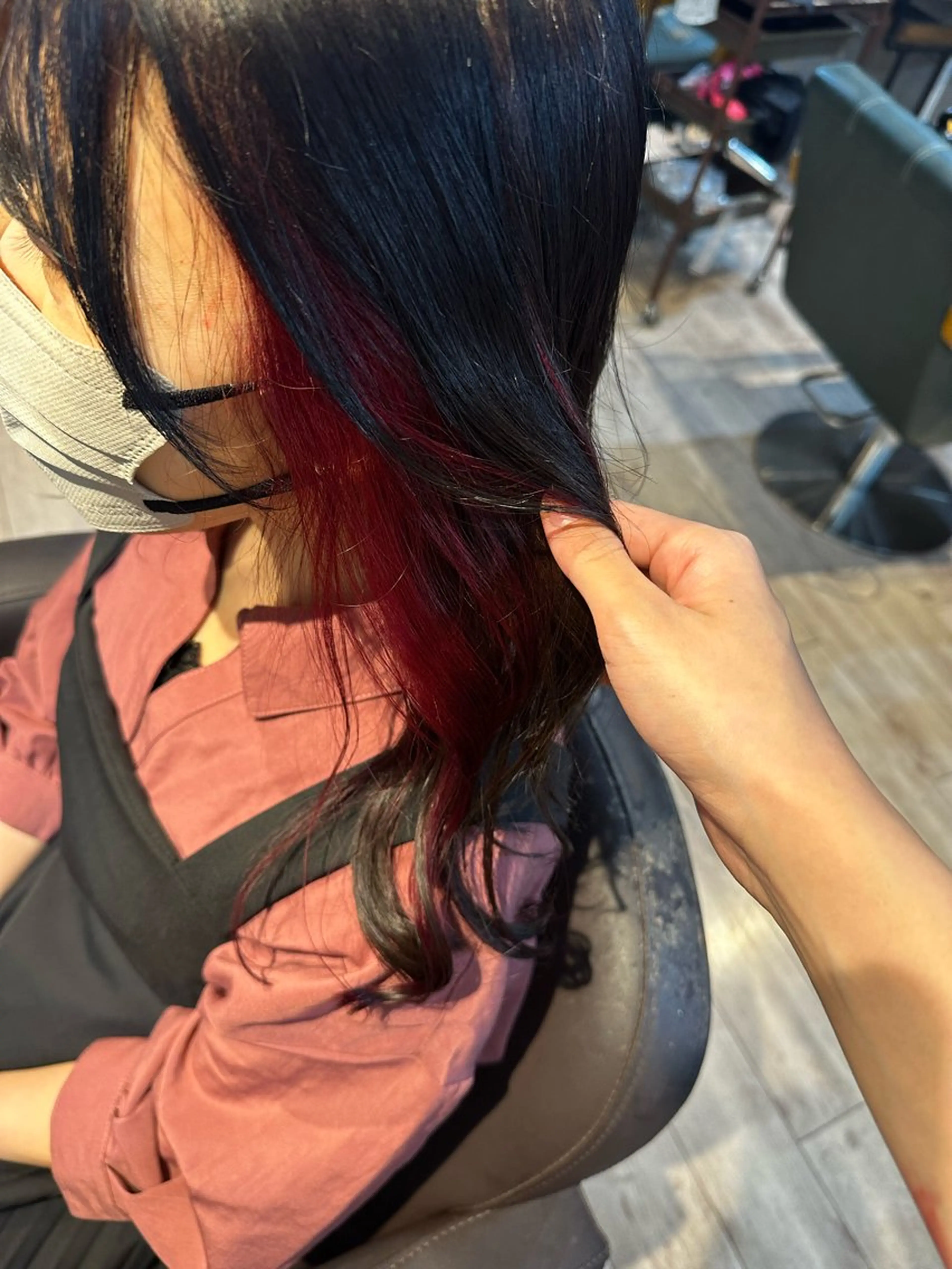 ロング カラー インナーカラー amie池袋【アミ】 Karin...のヘアスタイル