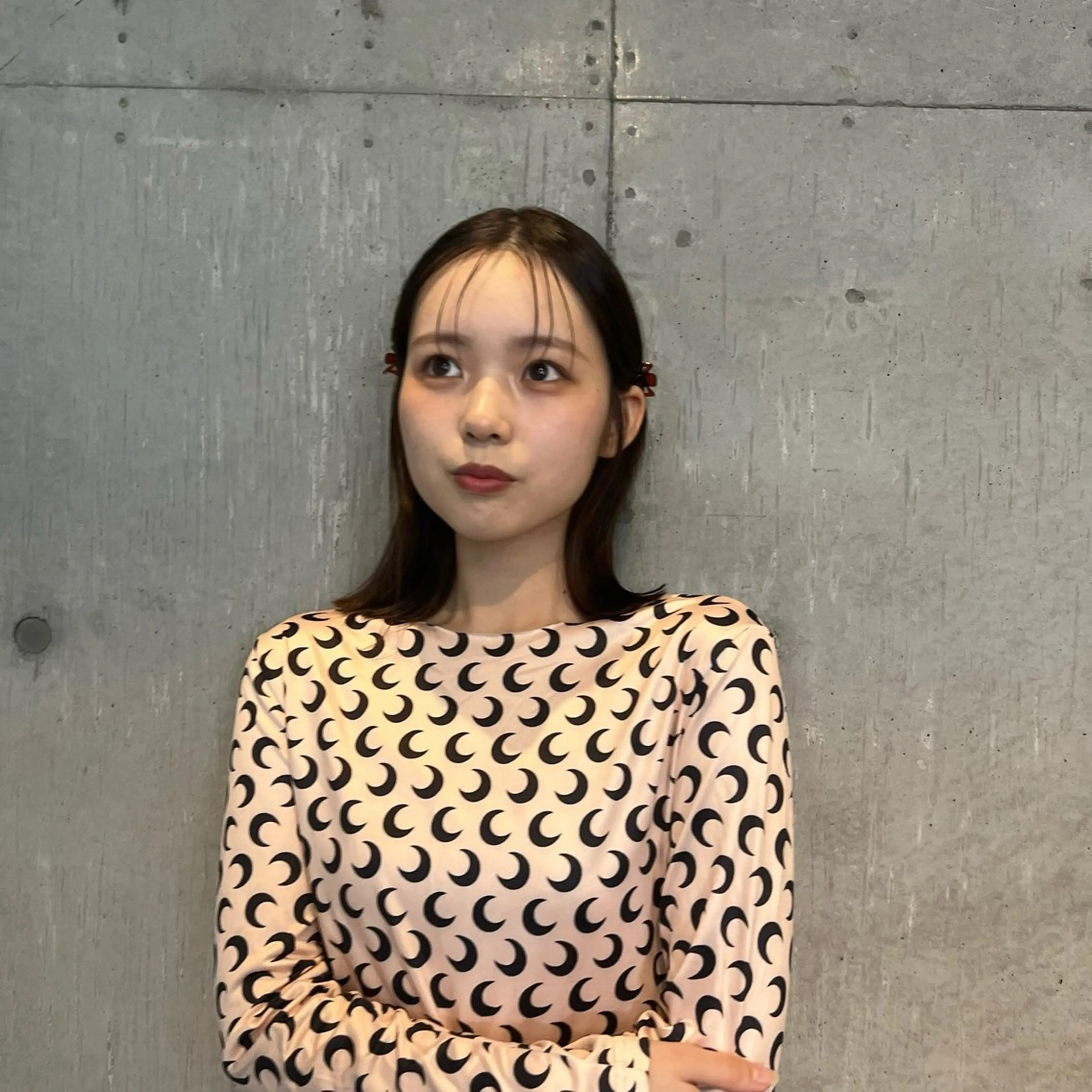 ミディアム kida nanaeのヘアスタイル