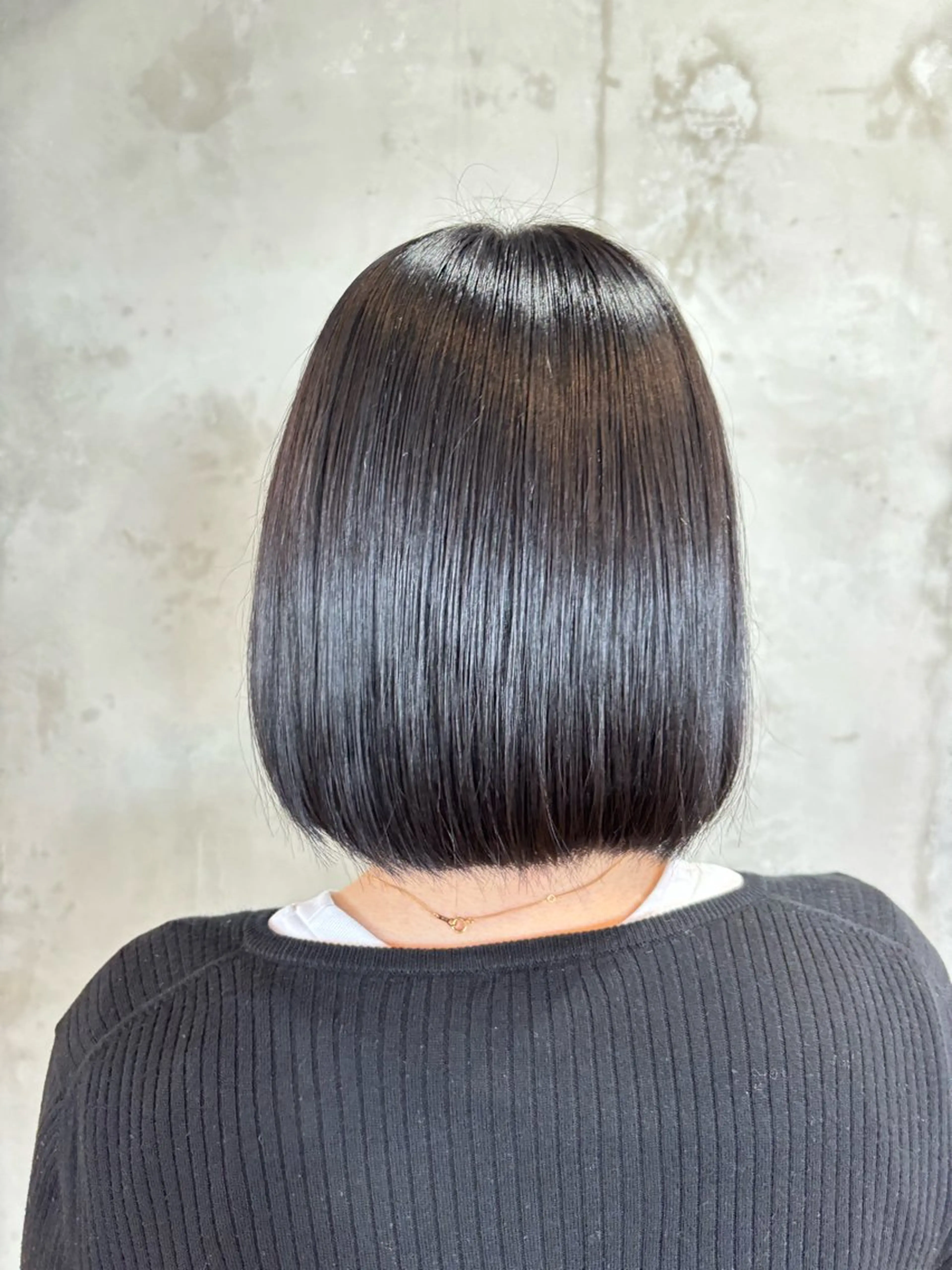 ショート カラー 黒髪 ‪‪❤︎‬韓国レイヤ ー❤︎/saraのヘアスタイル