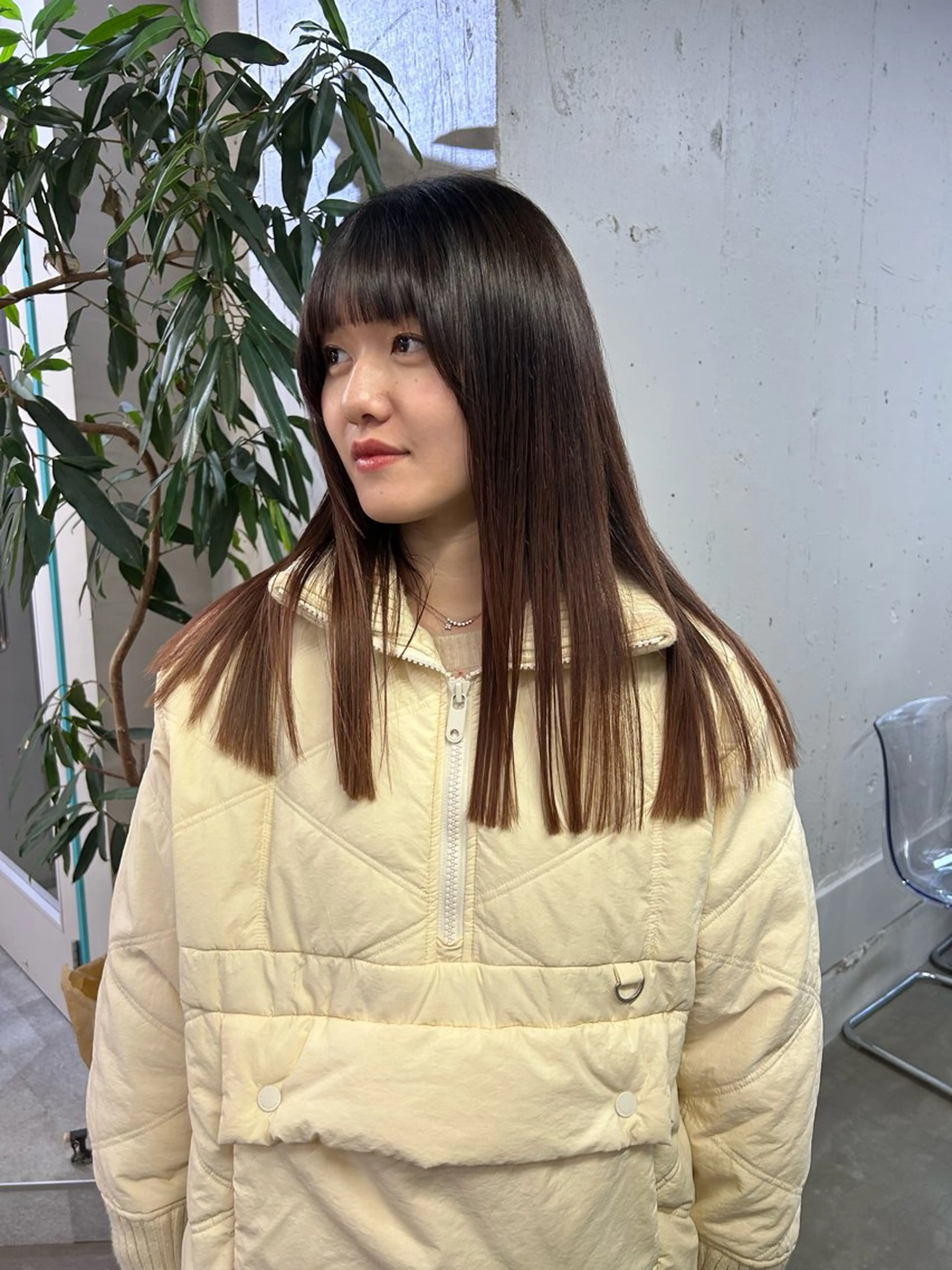 ロング モデル募集中🥚福岡 kii anju🐄のヘアスタイル