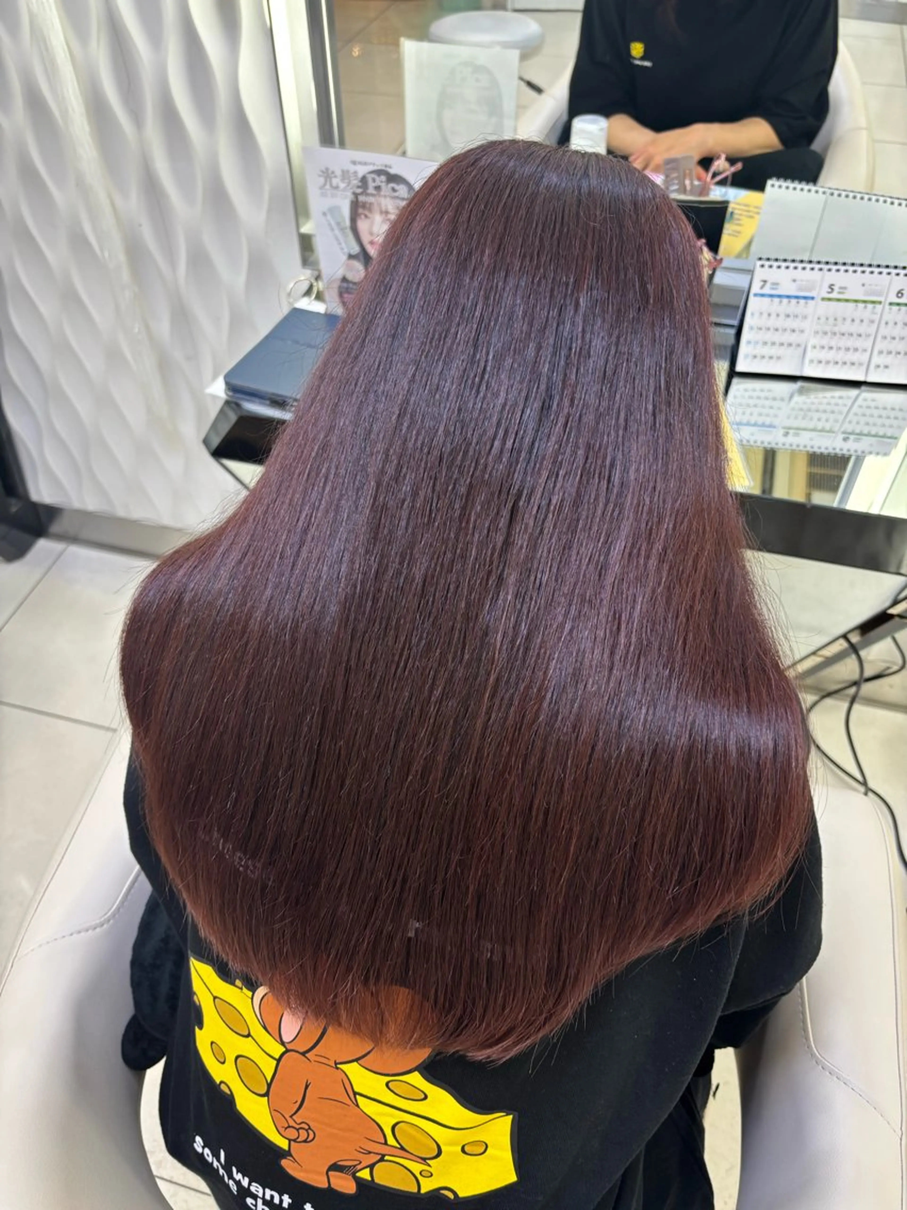 ロング ABE SYOKAのヘアスタイル