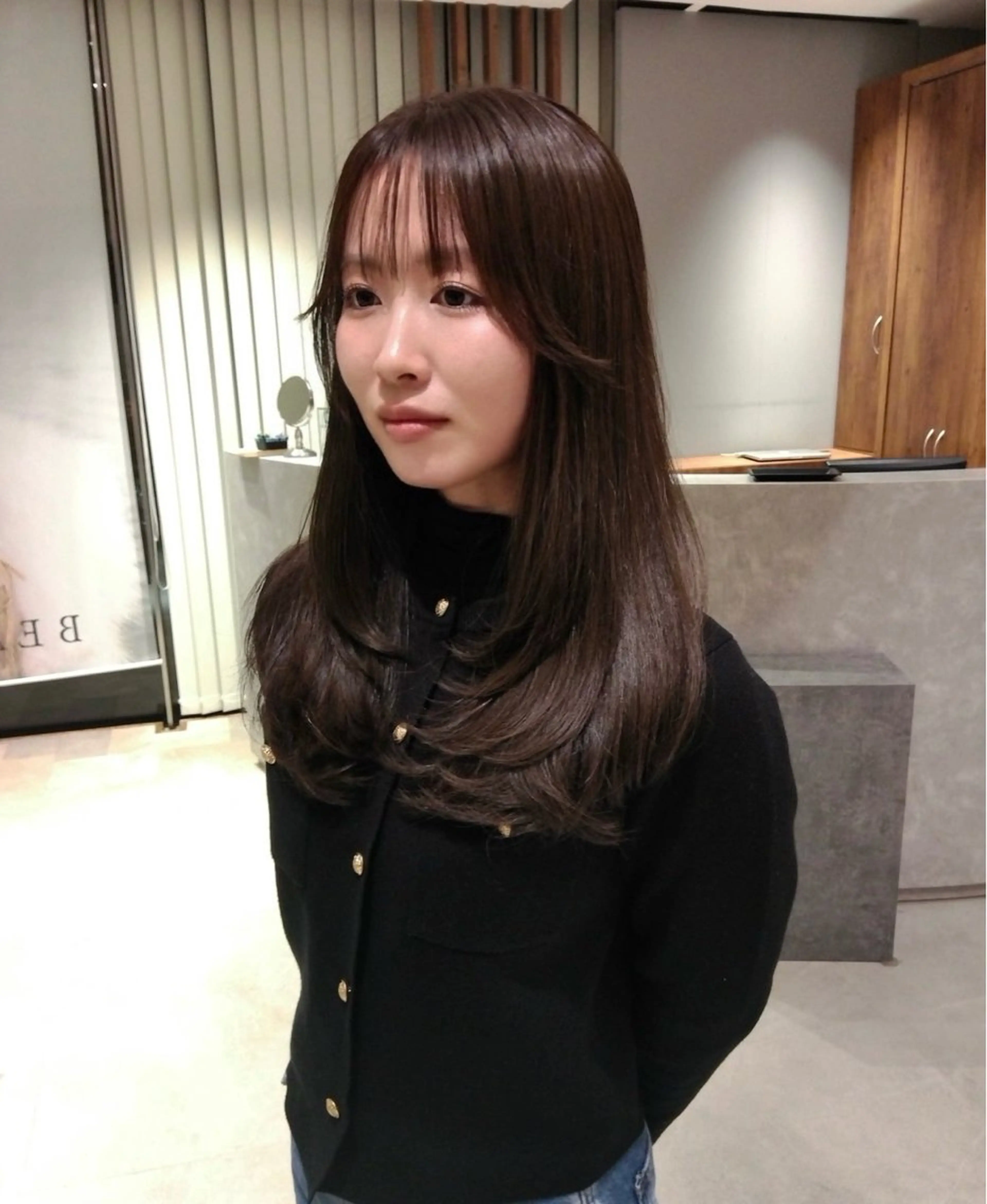 ロング レイヤーカット カットモデル募集 🔥中浜　稜のヘアスタイル