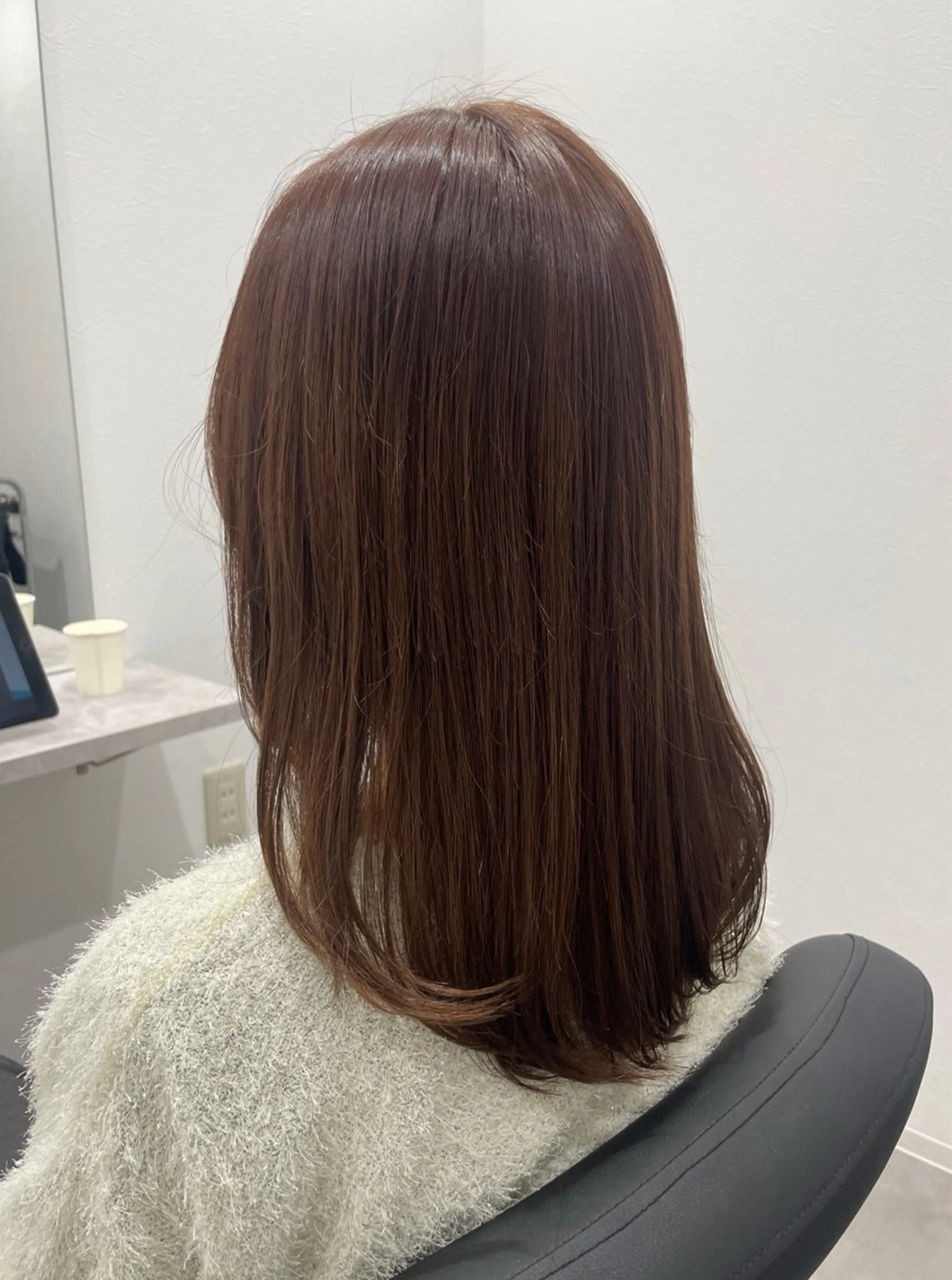 【平日限定潤い艶カラー】カット＋キャラデコカラー＋トリートメントの写真