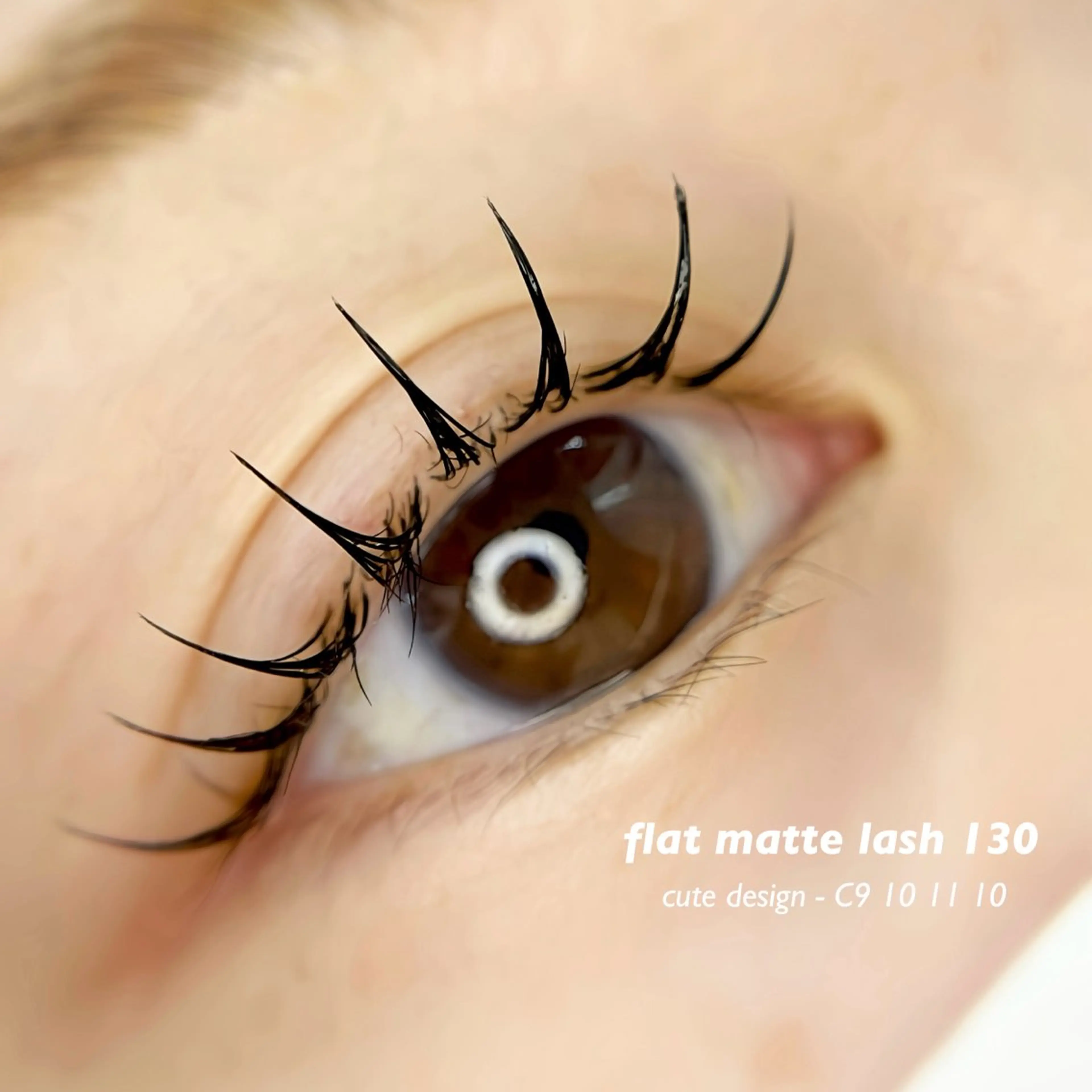 マツエク・マツパ 束感まつ毛 EYE405 千葉店所属・Moe. 🌿‬☽のマツエク・マツパデザイン