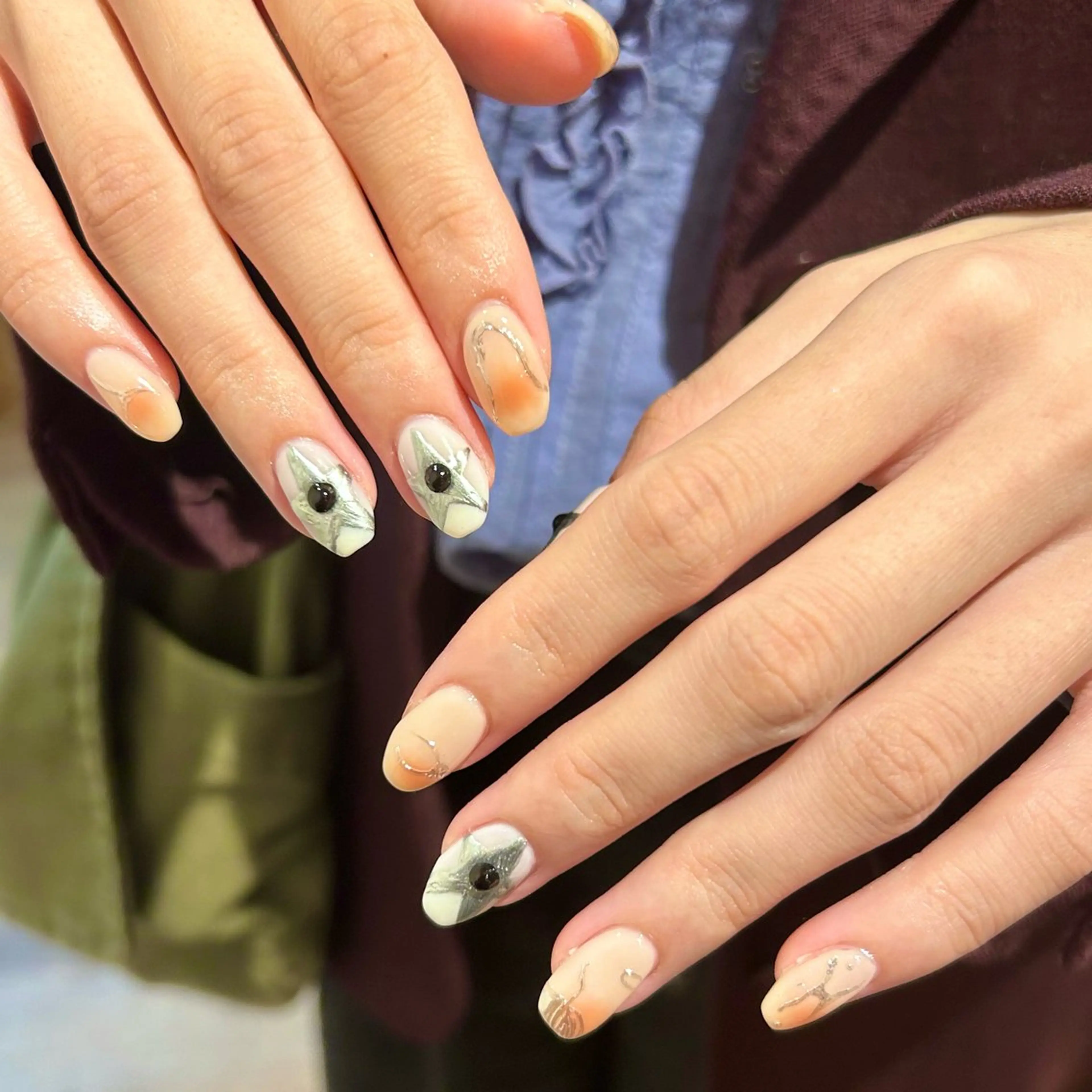 ネイル ハンドネイル Bianca栄店 みさとのネイルデザイン