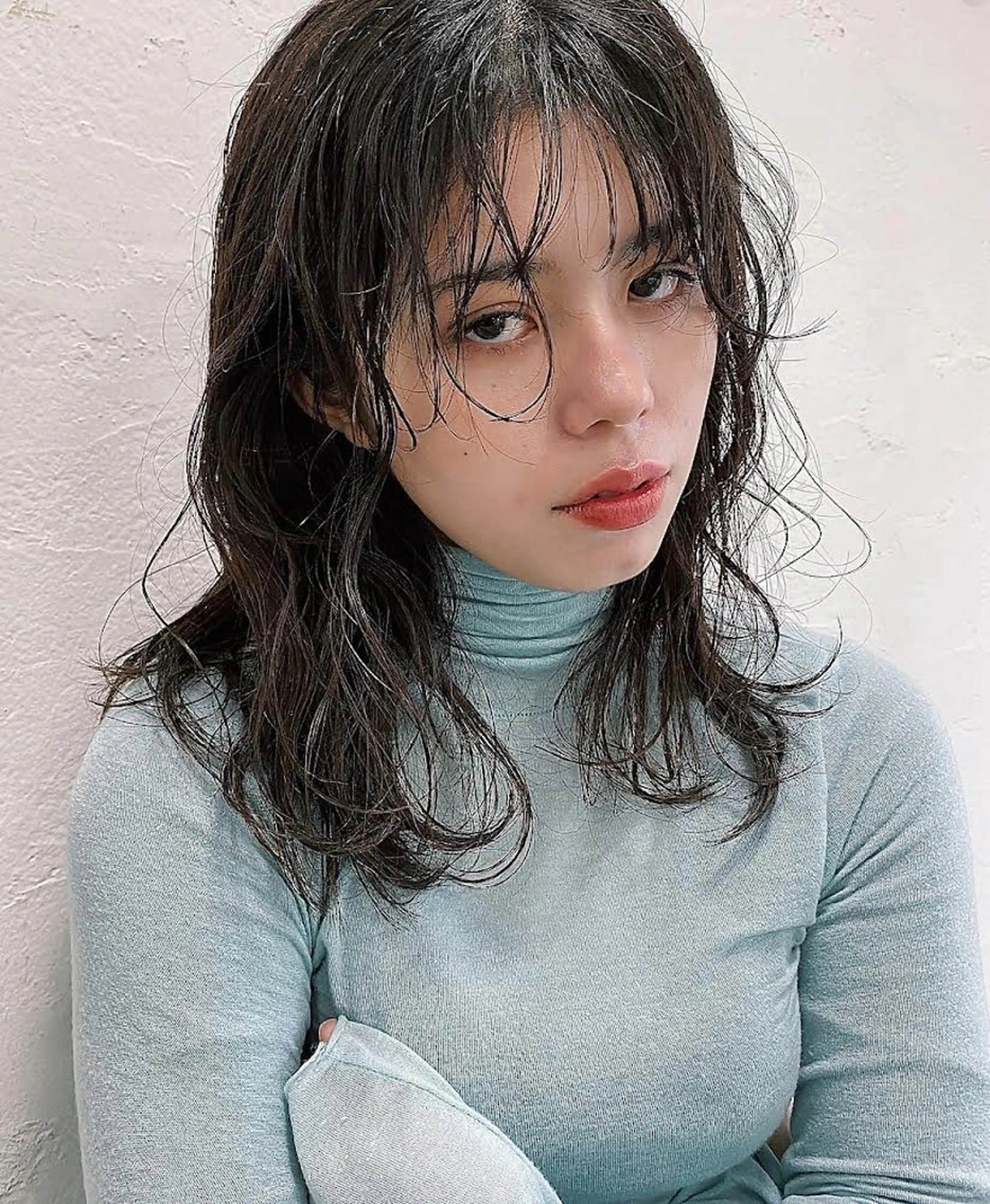 ミディアム カラー パーマ est hair Luna本八幡店［エストヘアールーナ］所属・sada isseiのヘアスタイル