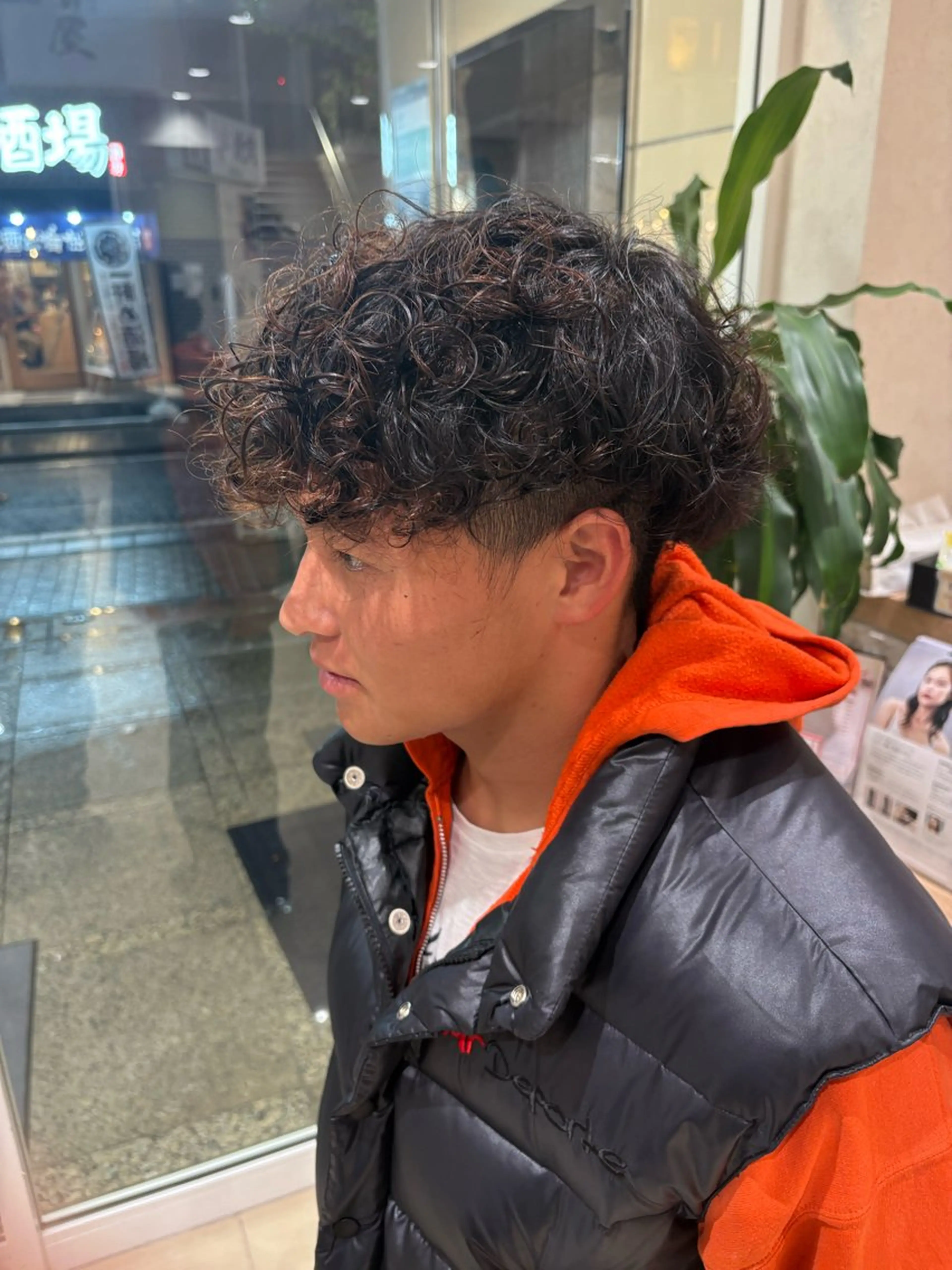 カット+スパイラルパーマ🦅の写真