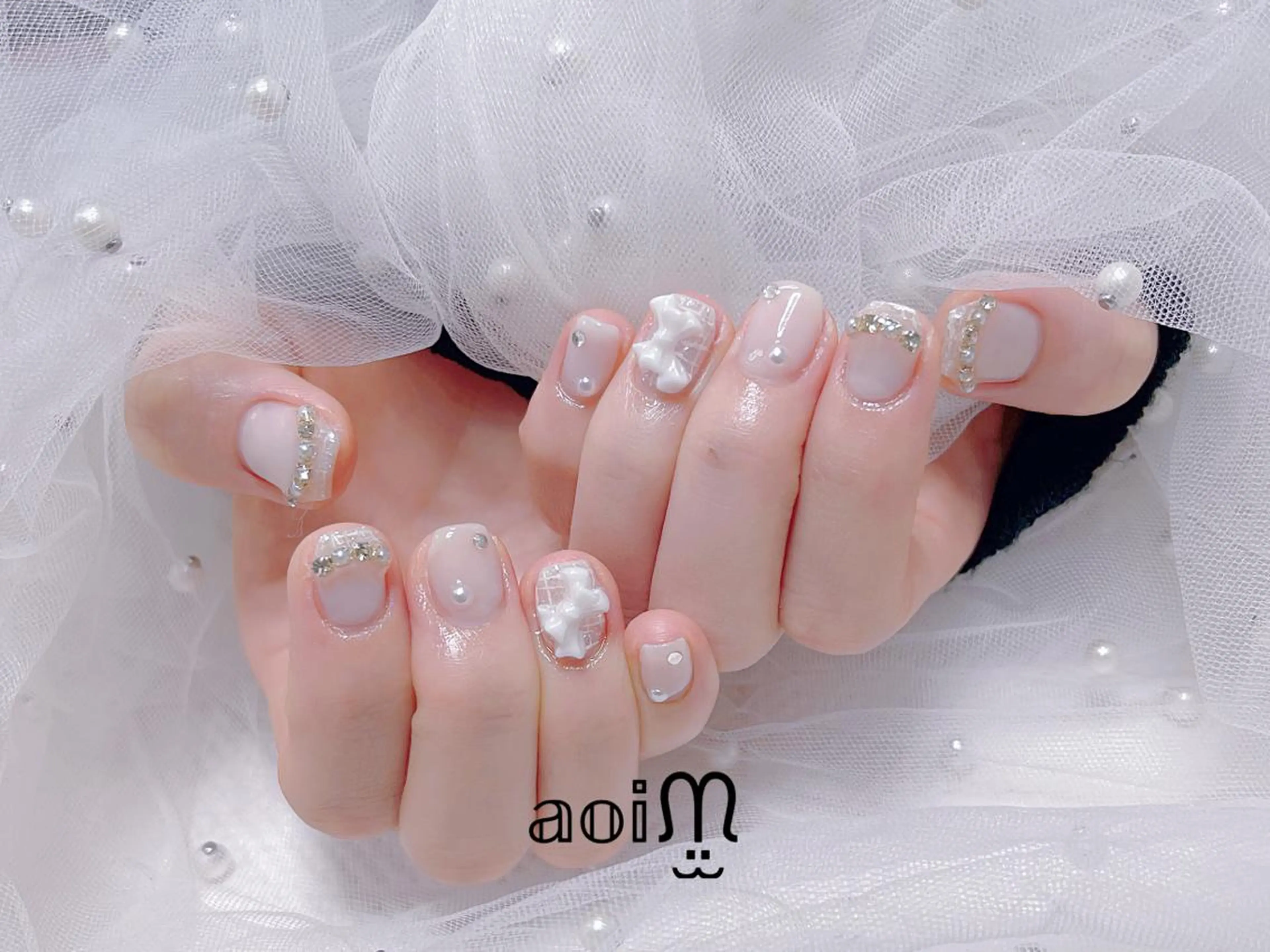 ネイル 葵うさぎ所属・葵うさぎ AIのネイルデザイン