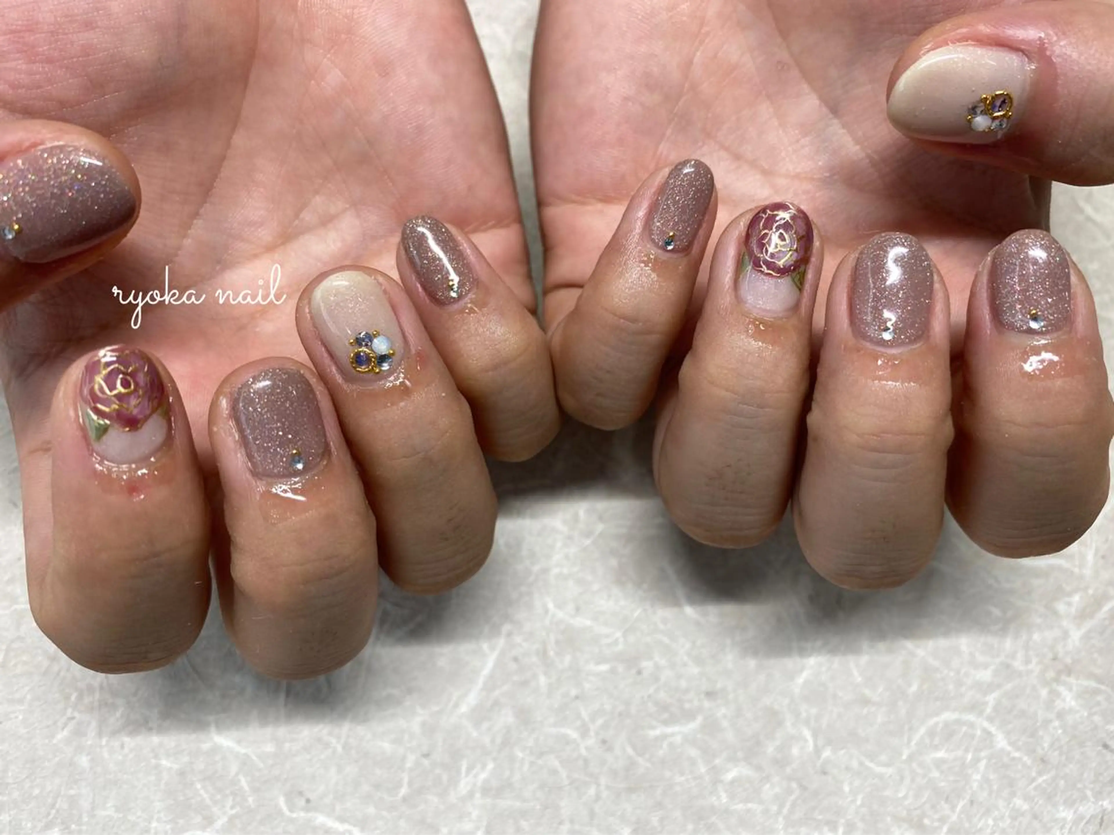 ネイル Twinklenail所属・ryoka nailのネイルデザイン