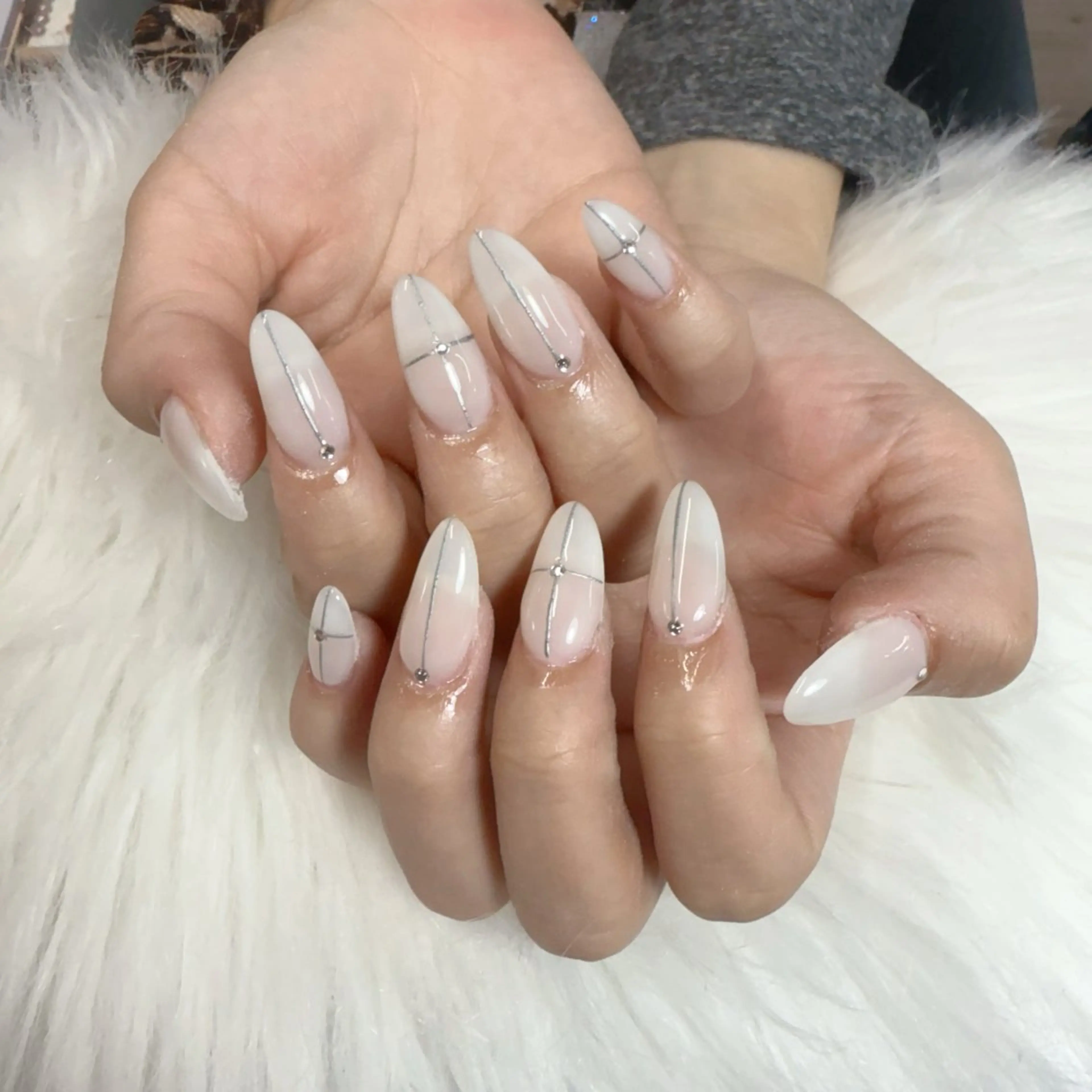 ネイル ハンドネイル 🐰Lemode🤍 パラジェル取扱店のネイルデザイン