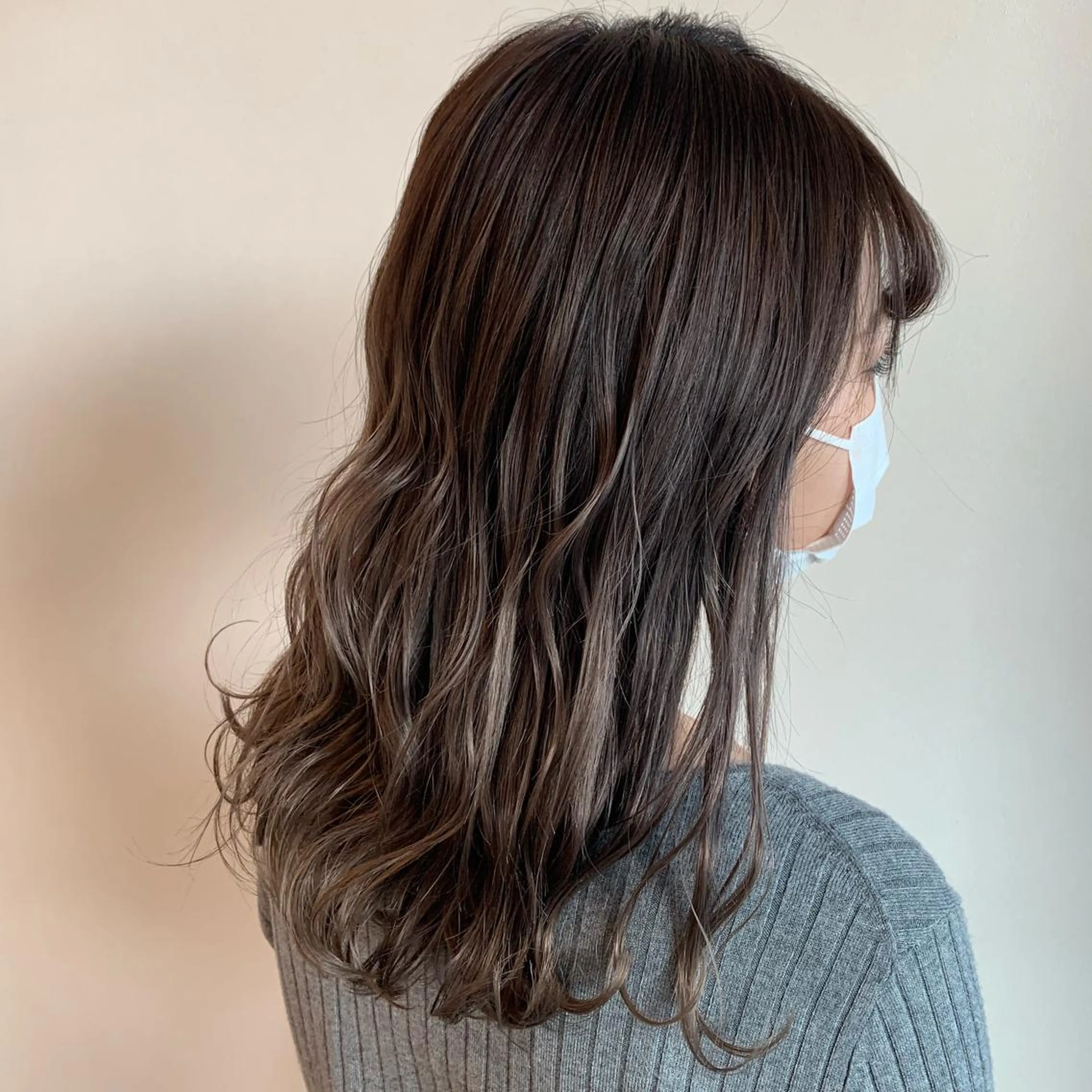 セミロング 中島 直哉のヘアスタイル