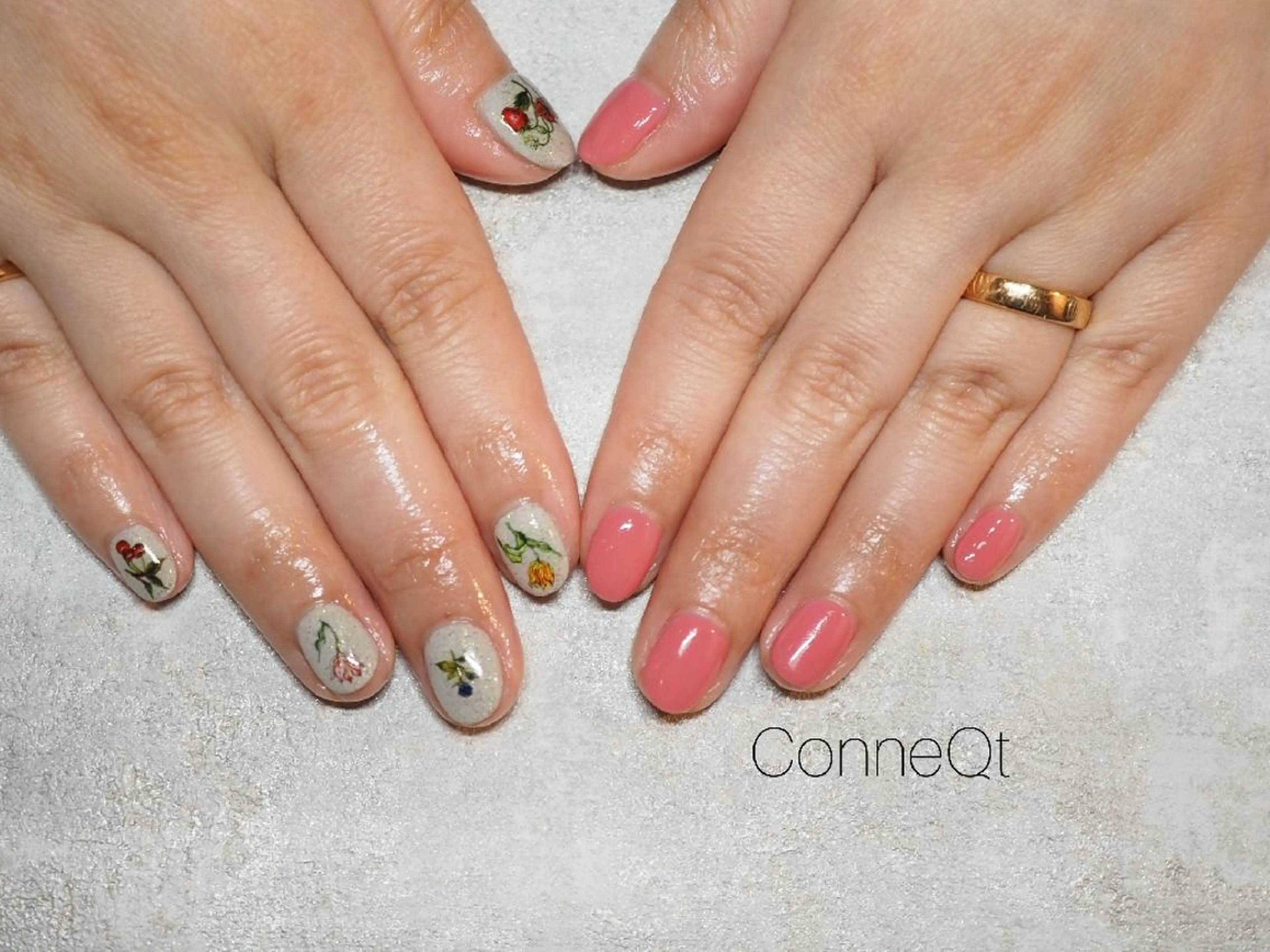 ネイル ハンドネイル ハンドケア ConneQt所属・ETHOSENSE. kimikaのネイルデザイン