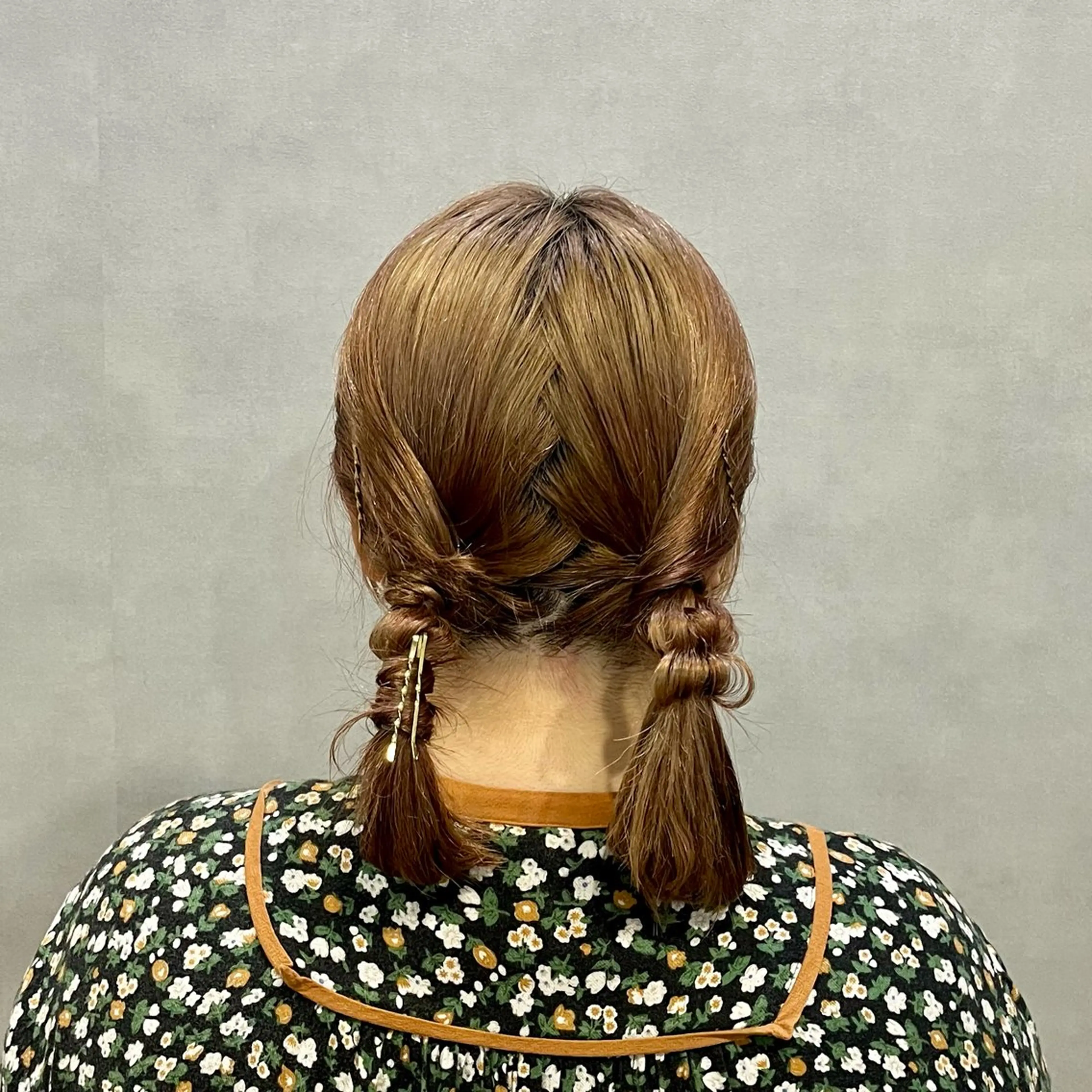 ショート ヘアアレンジ ハーフアップ 結婚式・ブライダル ボブ デート ヘアセット 褒められヘアメイク /‎ボブ女子🐶みおのその他イメージ