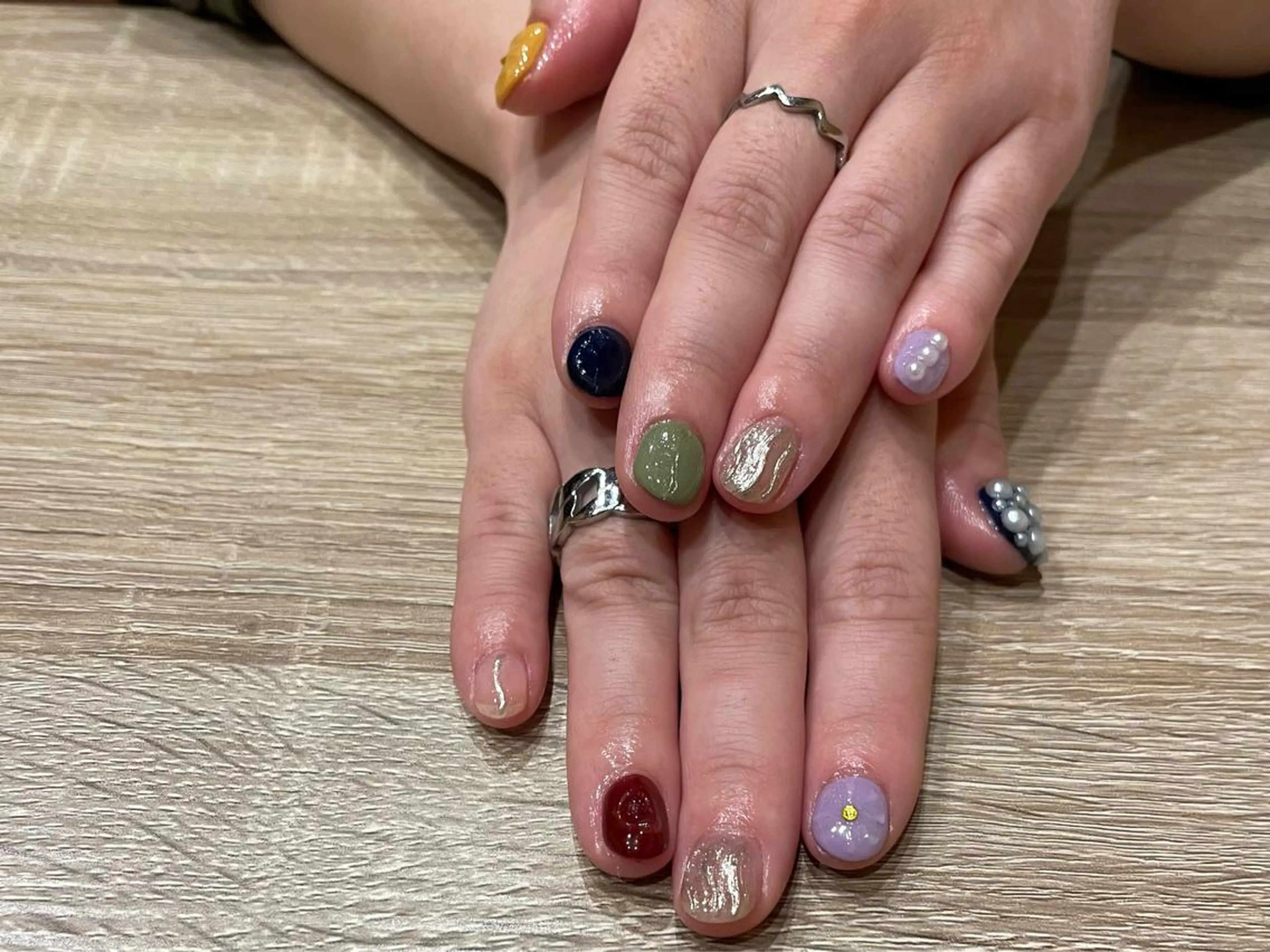 ネイル 持ち込み liberté所属・liberté🫧 新小岩のネイルデザイン