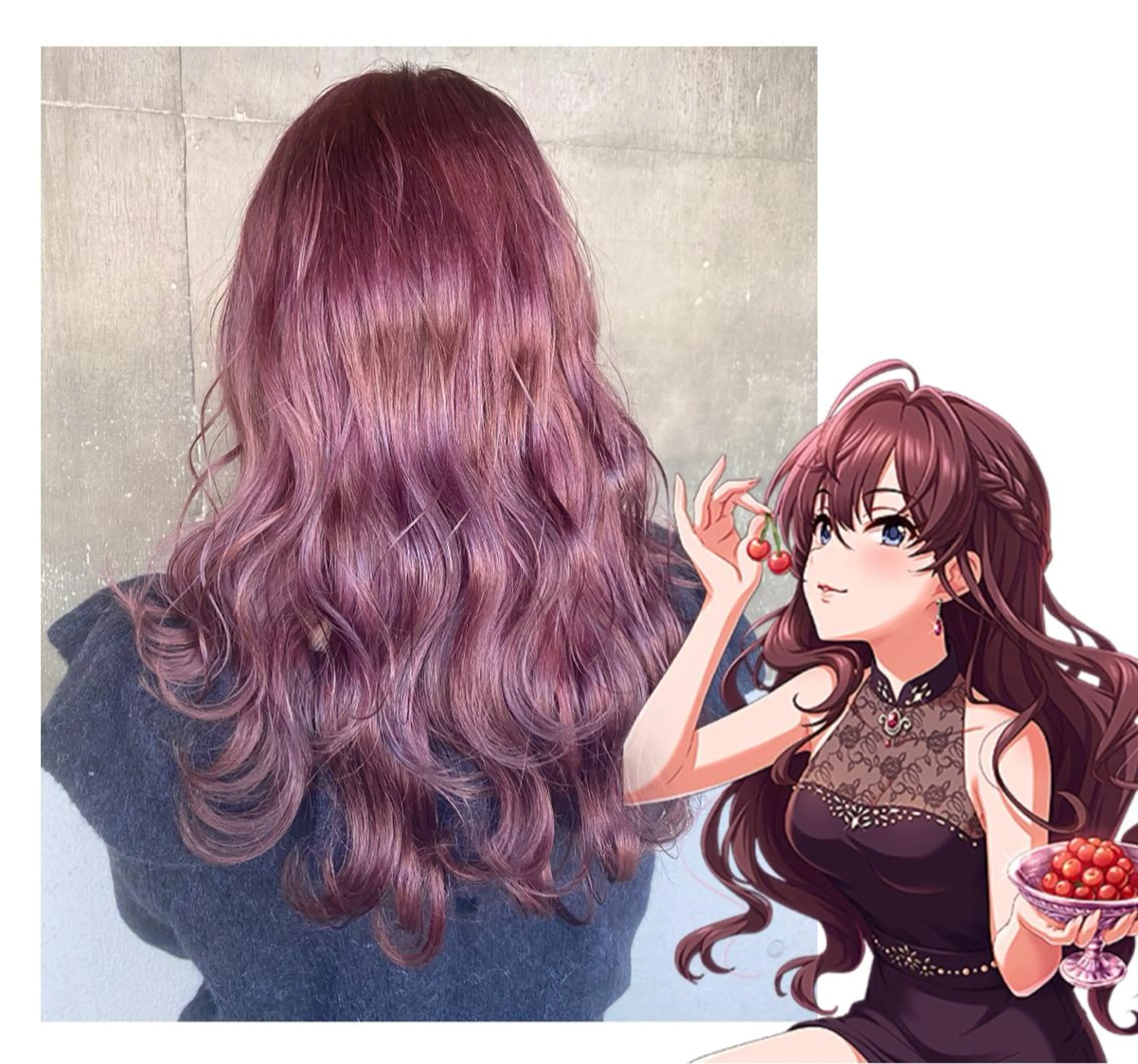 セミロング カラー ブラウンカラー カット ヘアカラー GARU-ガル-所属・TSUNO🦖 派手髪/オタク美容師のヘアスタイル