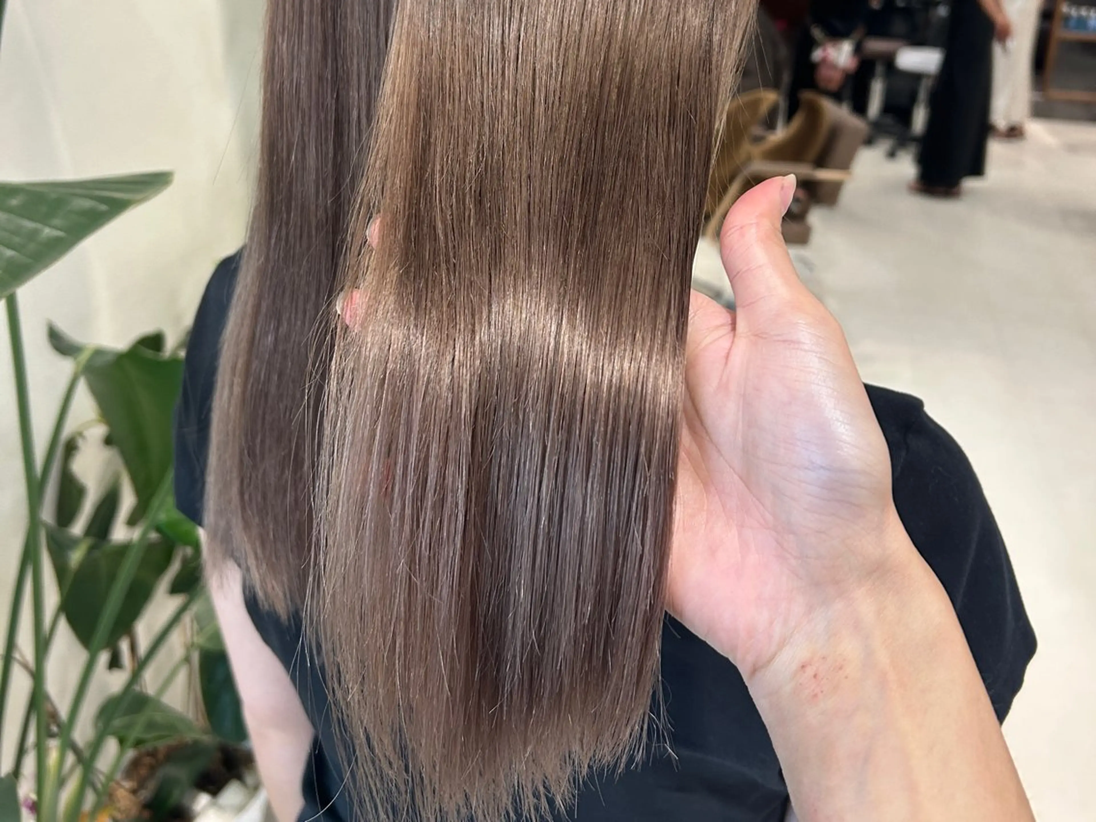 セミロング カラー カット ヘアカラー トリートメント ハイトーン/エクステ /🎀YUINA🎀のヘアスタイル