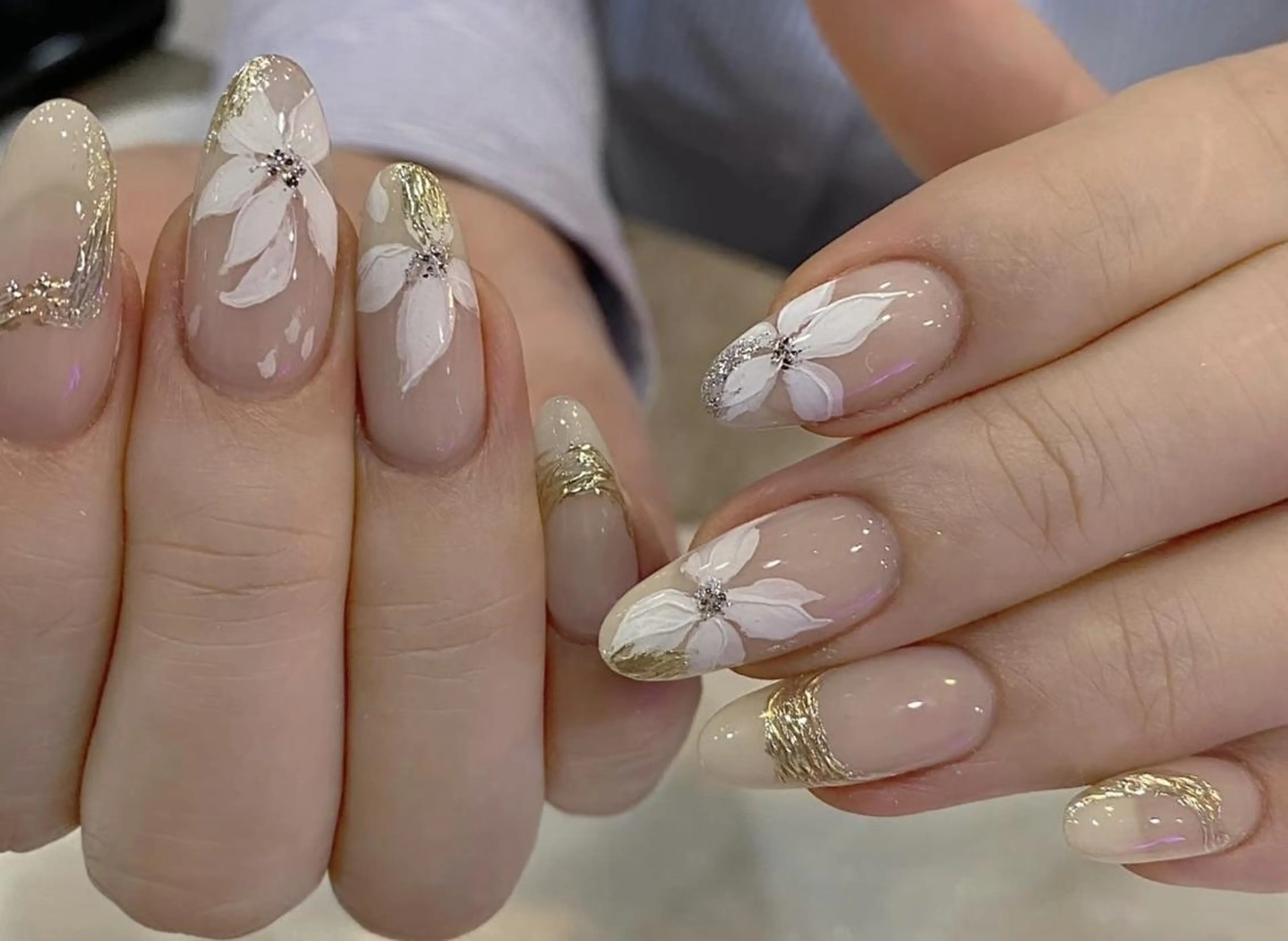 ネイル ハンドネイル ハンドケア Ui_Amor (パラジェル)のネイルデザイン