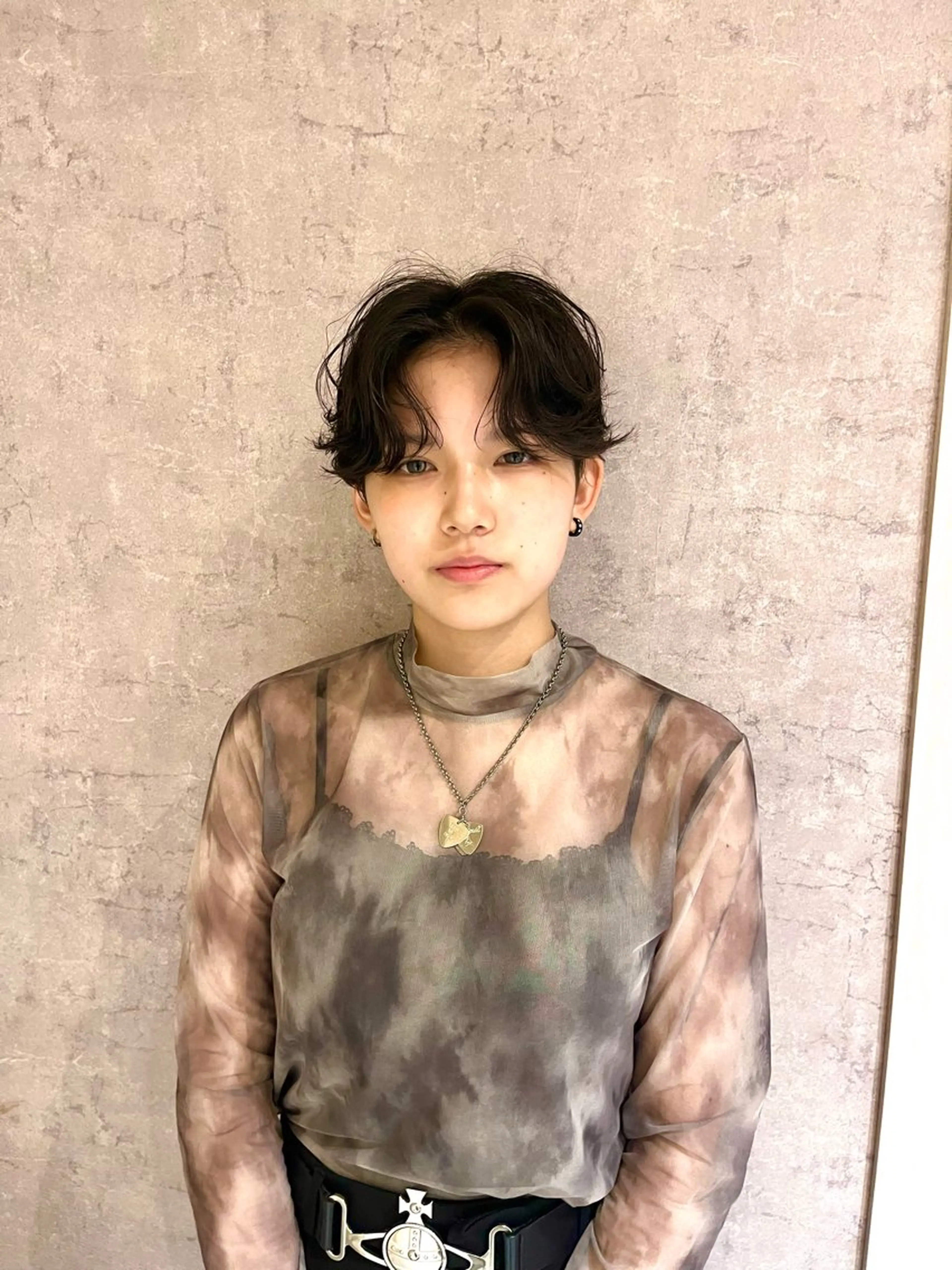 ショート パーマ レイヤーカット ショートヘア カット パーマ mulum所属・ボブパーマ/ ウルフパーマ原科🪴のヘアスタイル