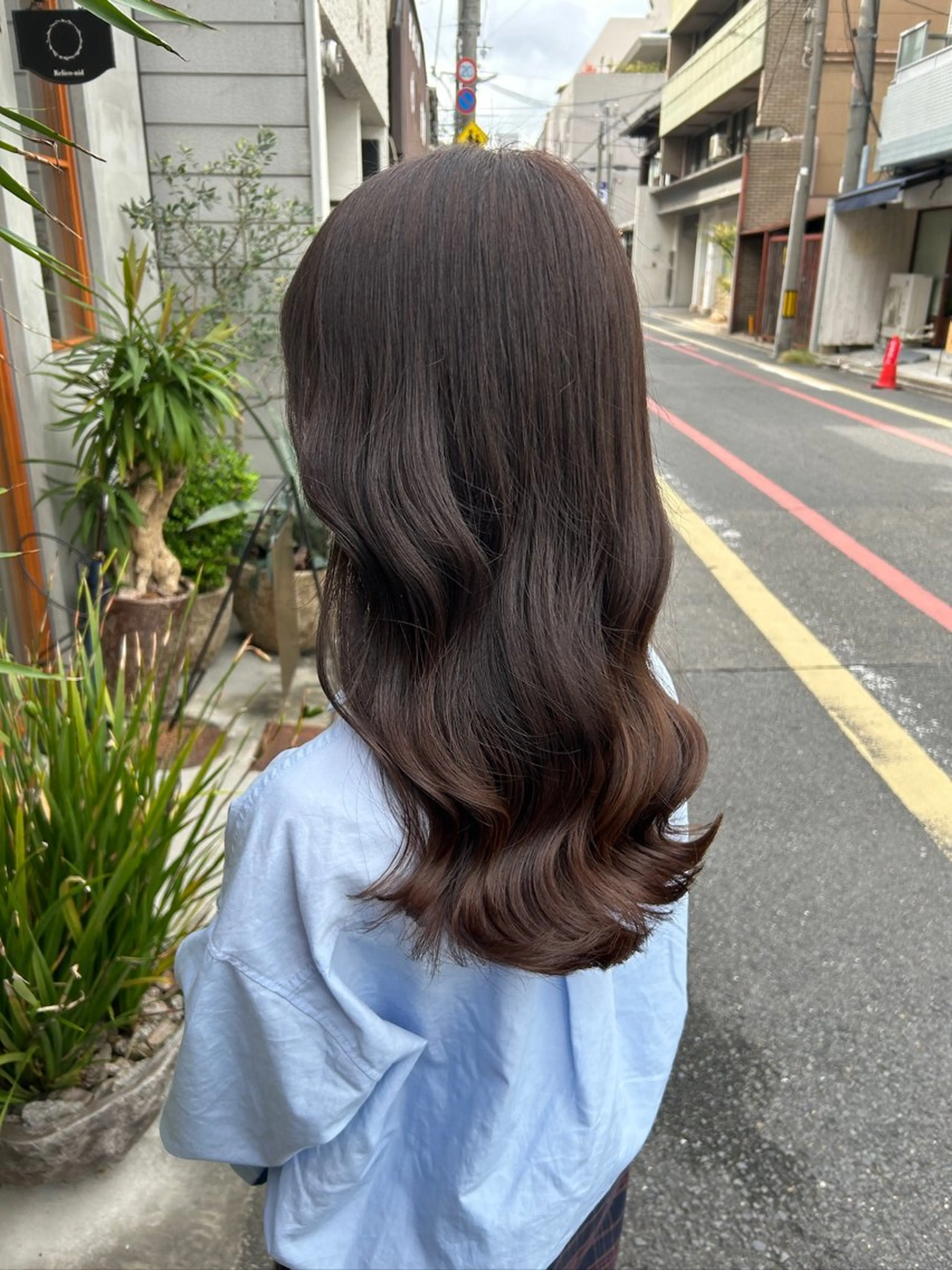 セミロング 林 慧悟のヘアスタイル