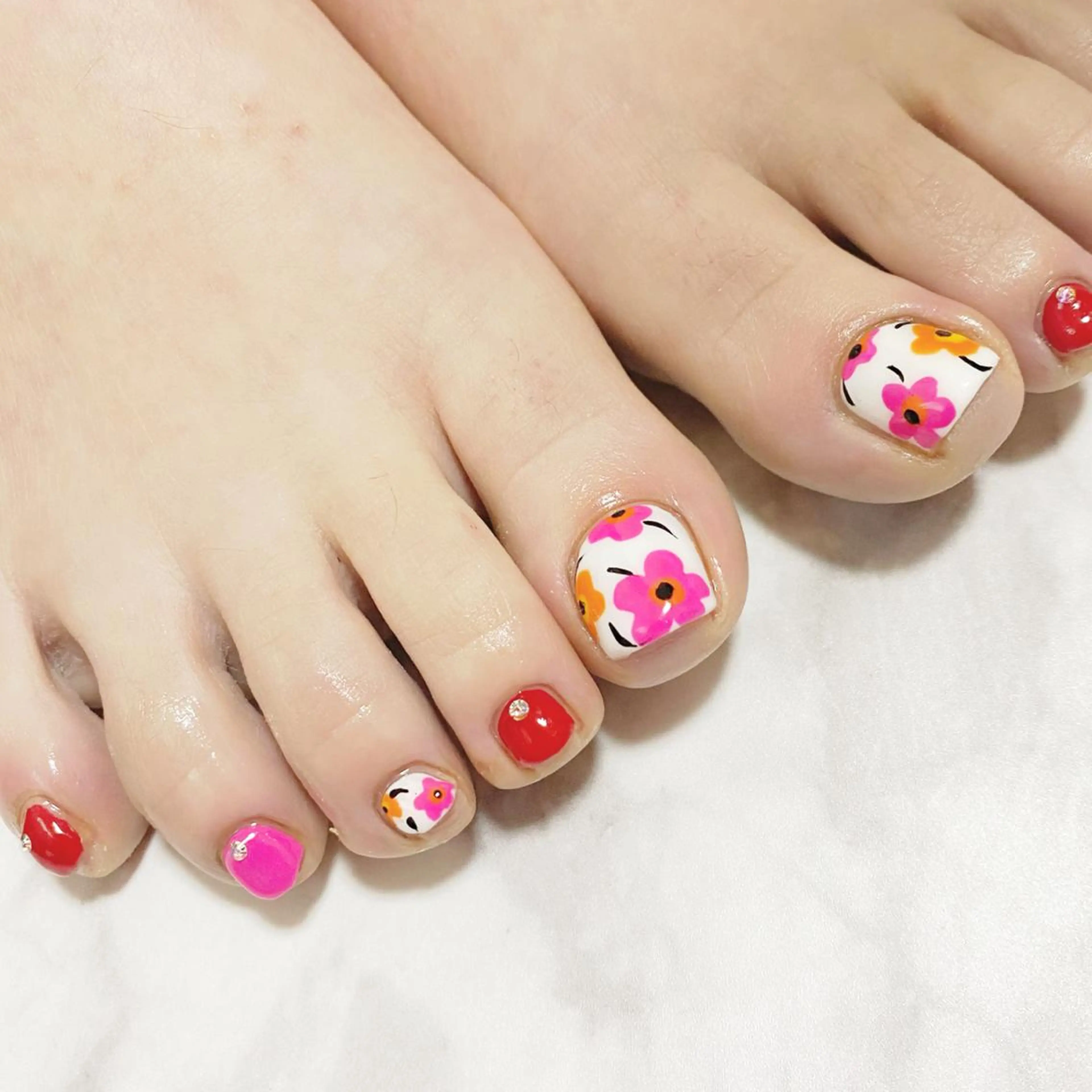ネイル フットネイル Nailsalon WAO!!!のネイルデザイン