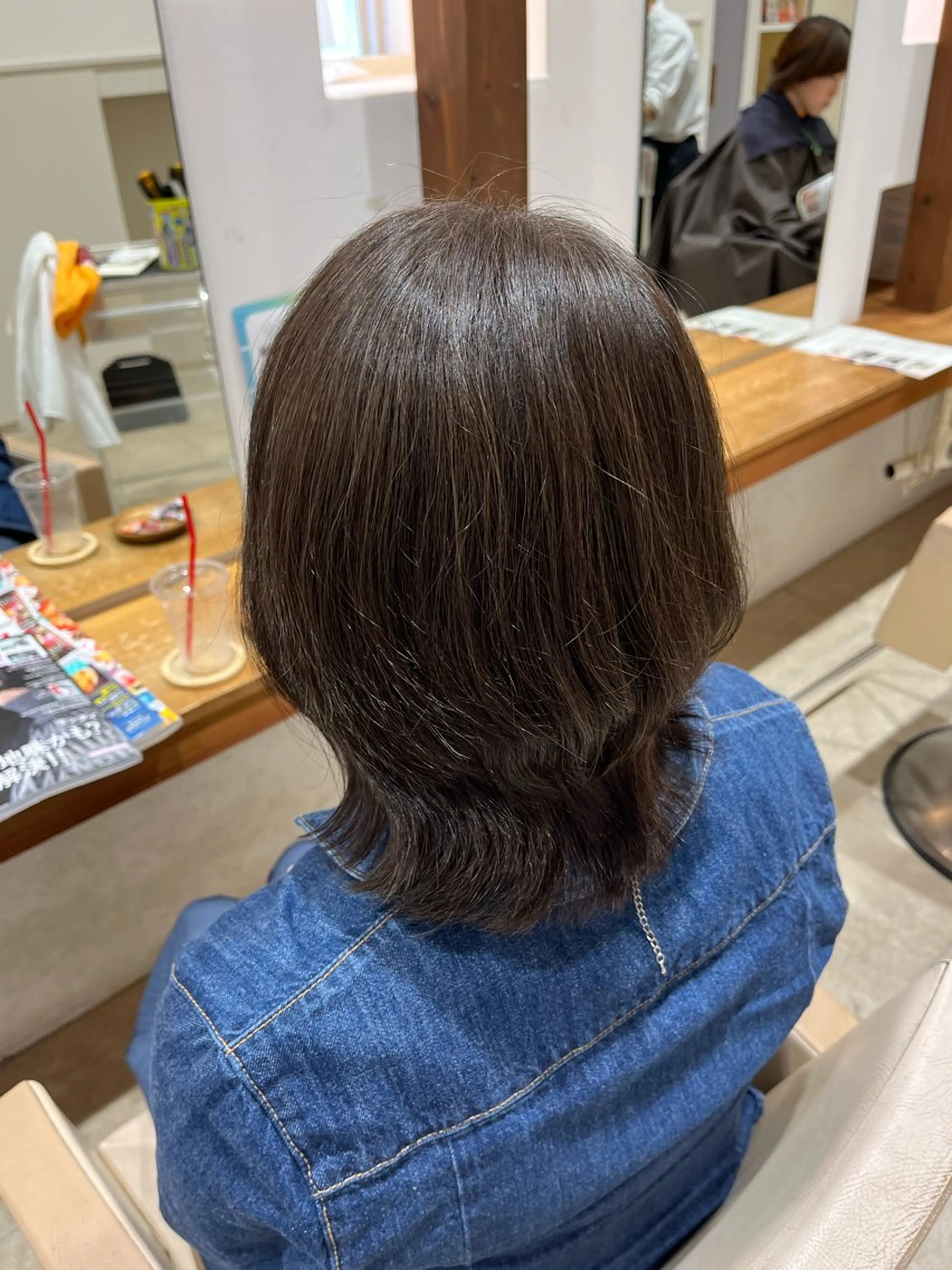 ミディアム カラー 沖元 統弥のヘアスタイル
