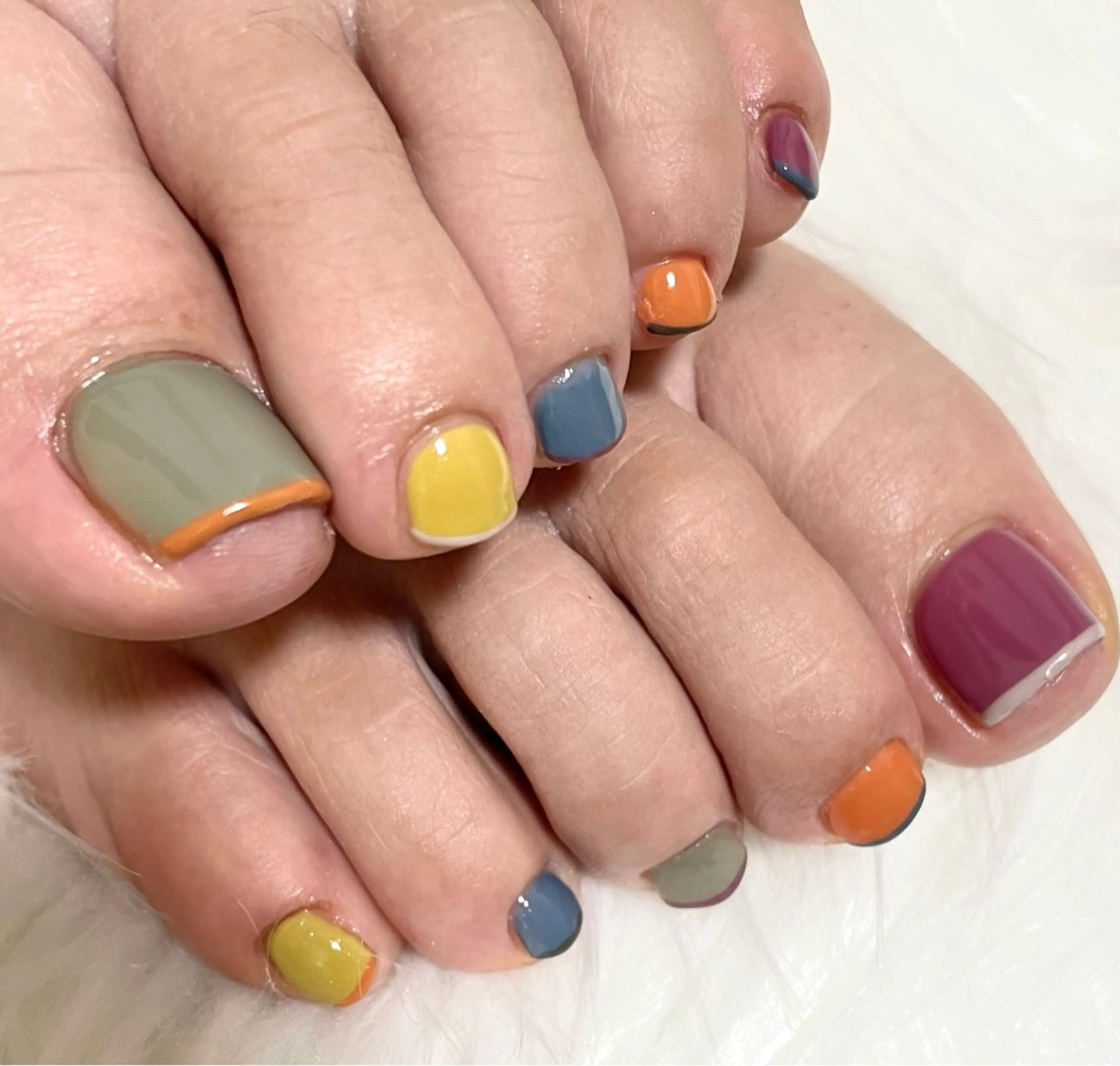 ネイル フットネイル nail salon HIRUKANAのネイルデザイン